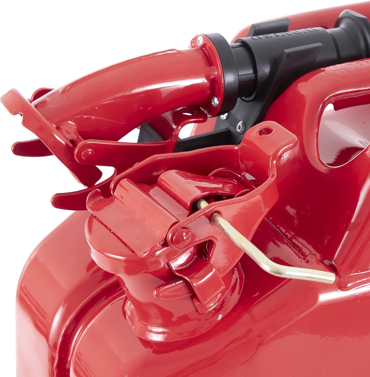 Wavian Jerry Can 20L Red  C CARB Compliant, Durable Gasoline Container with Spout