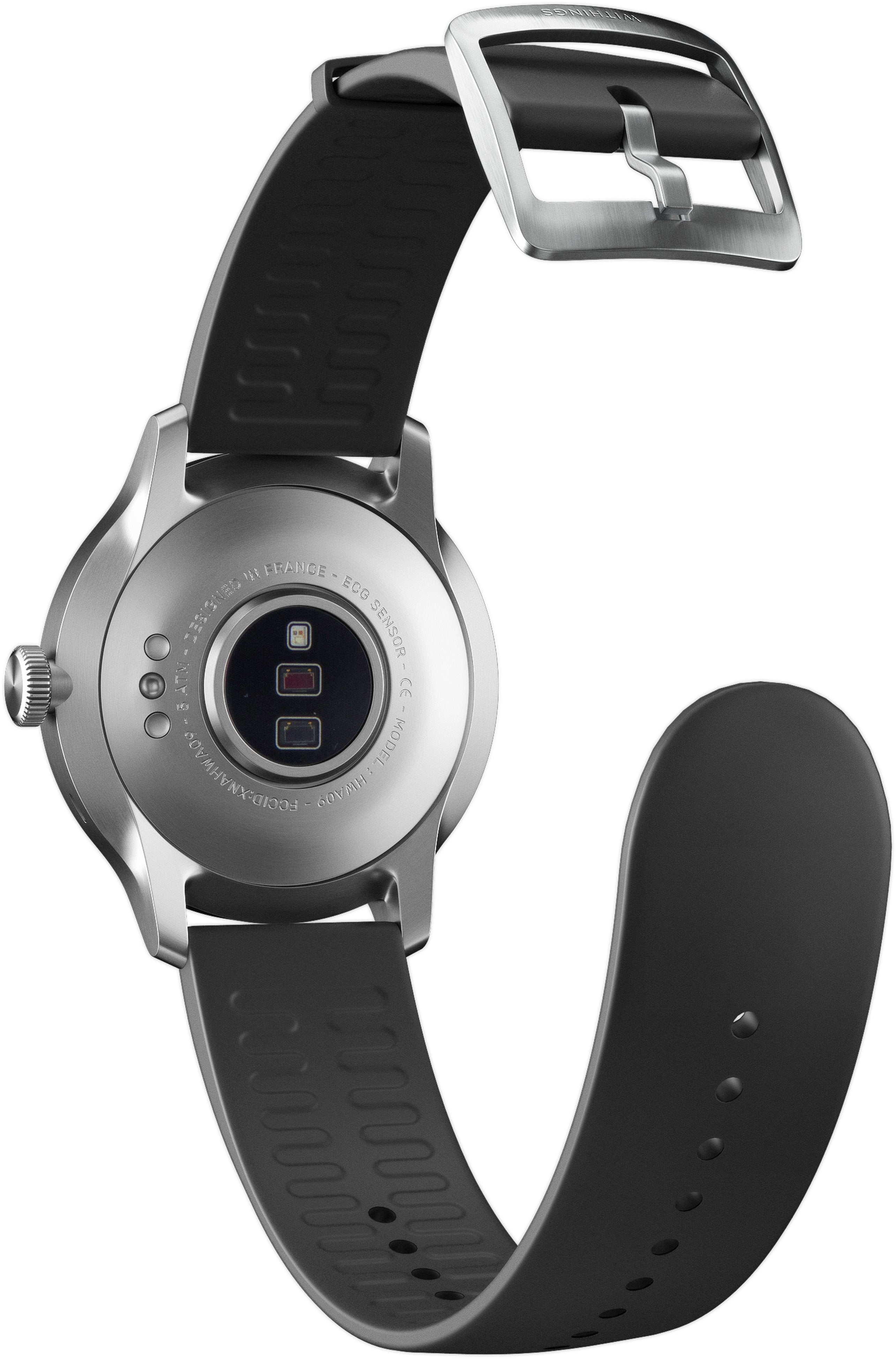Withings SCANWATCH Hybrid Smartwatch 42mm Black  C ECG, Heart Rate & Oximeter Functions