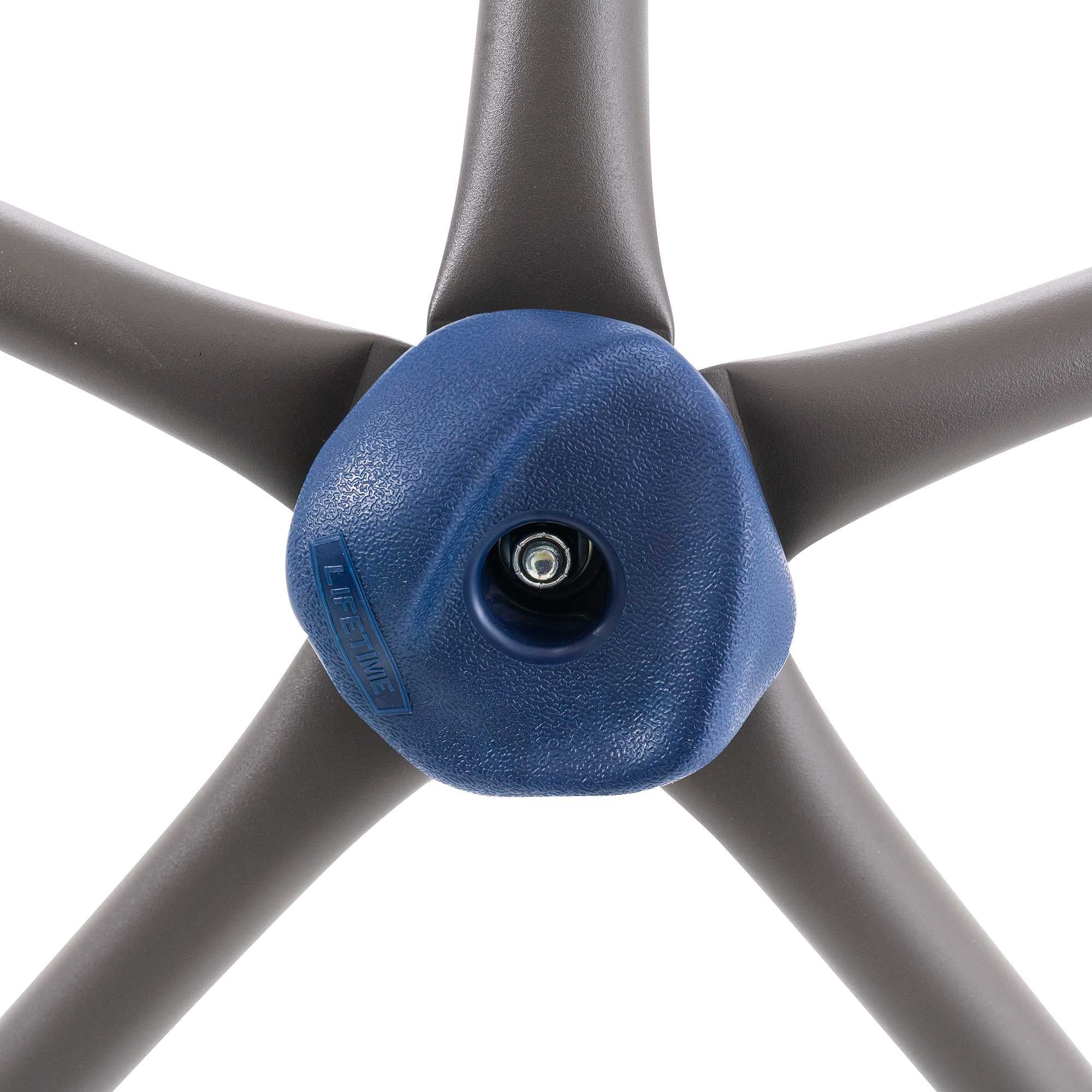 Lifetime Kid's Outdoor 5.5 ft. H x 11 ft. W Dome Climber, Berry and Brown (91088)