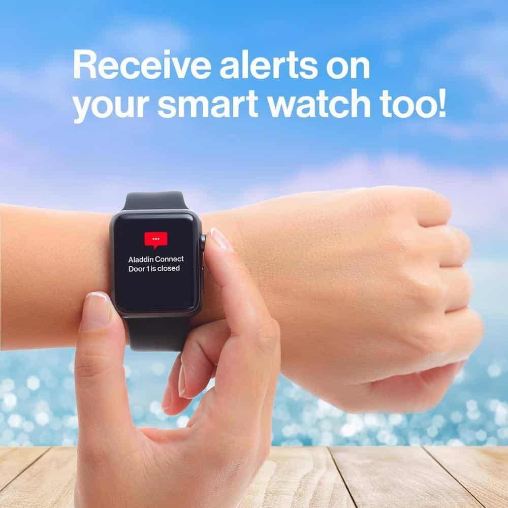 6172H-B Signature Series Ultra-Quiet Wall Mount Smart Garage Door Opener with Battery Backup, Wi-Fi, Wireless Wall Console