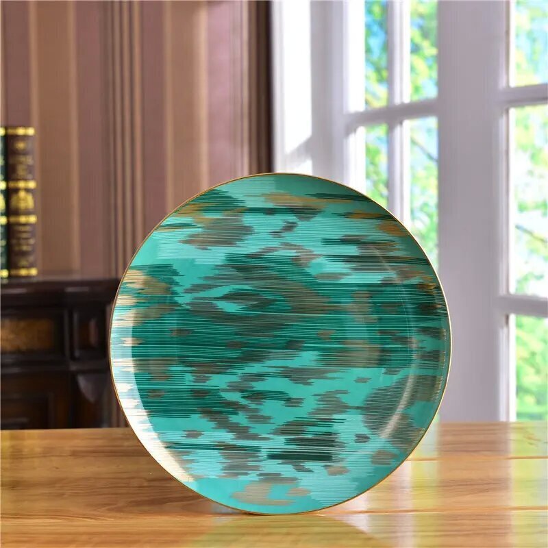 Western Ceramic 58-Piece Dinnerware Set  C Includes Coffee Set, Plates, Bowls, and More