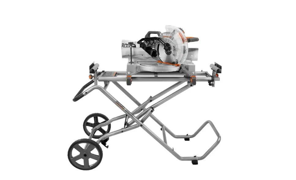 AC9946 Universal Mobile Miter Saw Stand with Mounting Braces