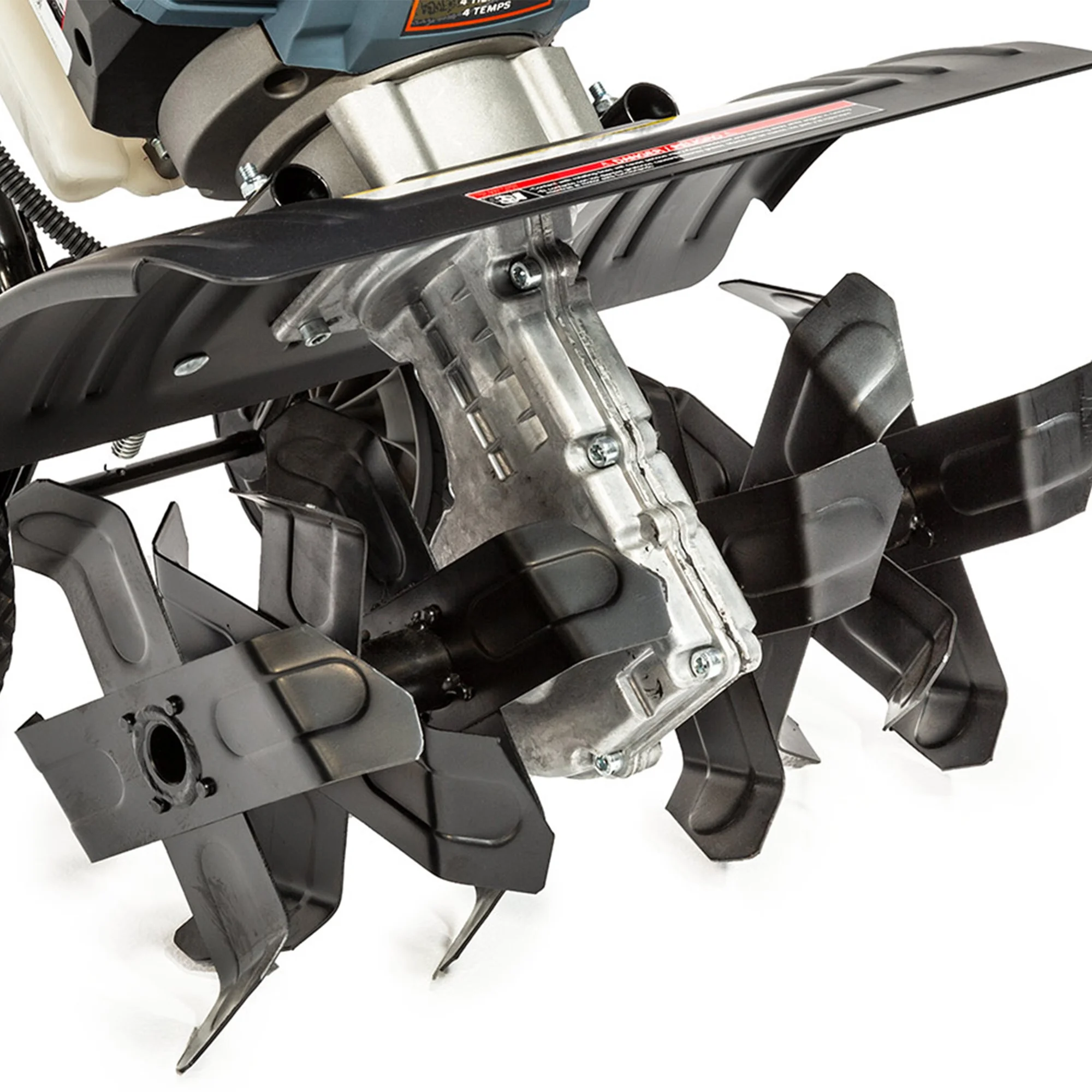 SENIX 46 cc 4-Cycle Gas Powered Tiller Cultivator, 15-Inch Tilling Width, 8-Inch Tilling Depth, TL4QL-L1