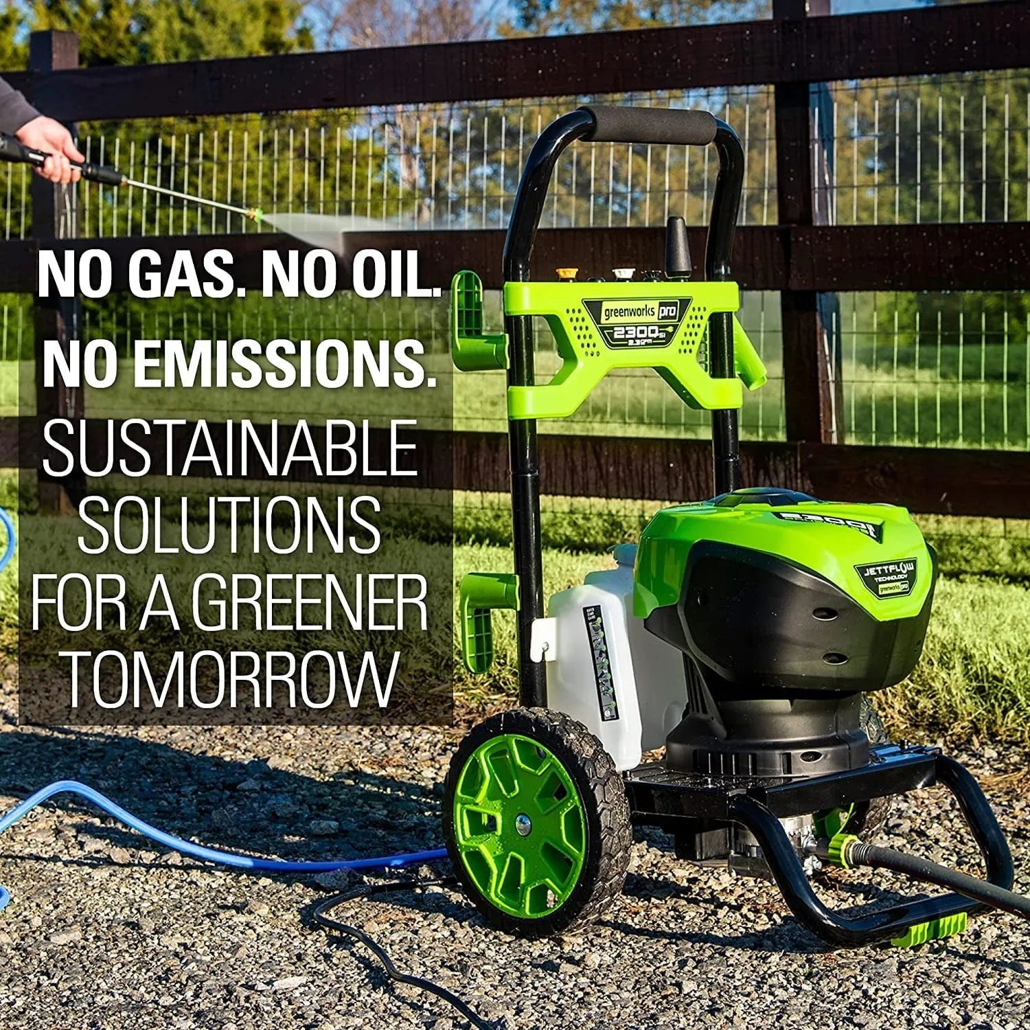 2300-PSI 14 Amp 2.3-GPM Brushless Pressure Washer
