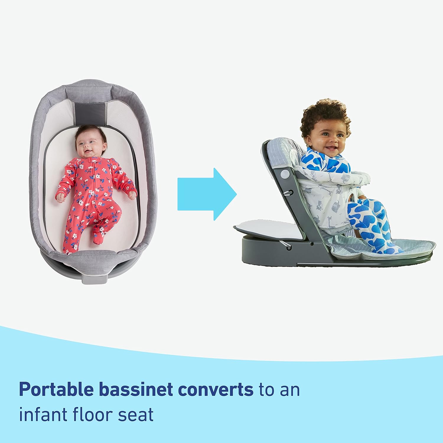 Graco Pack 'n Play Close2Baby Bassinet Playard Features Portable Bassinet Diaper Changer and More, Derby