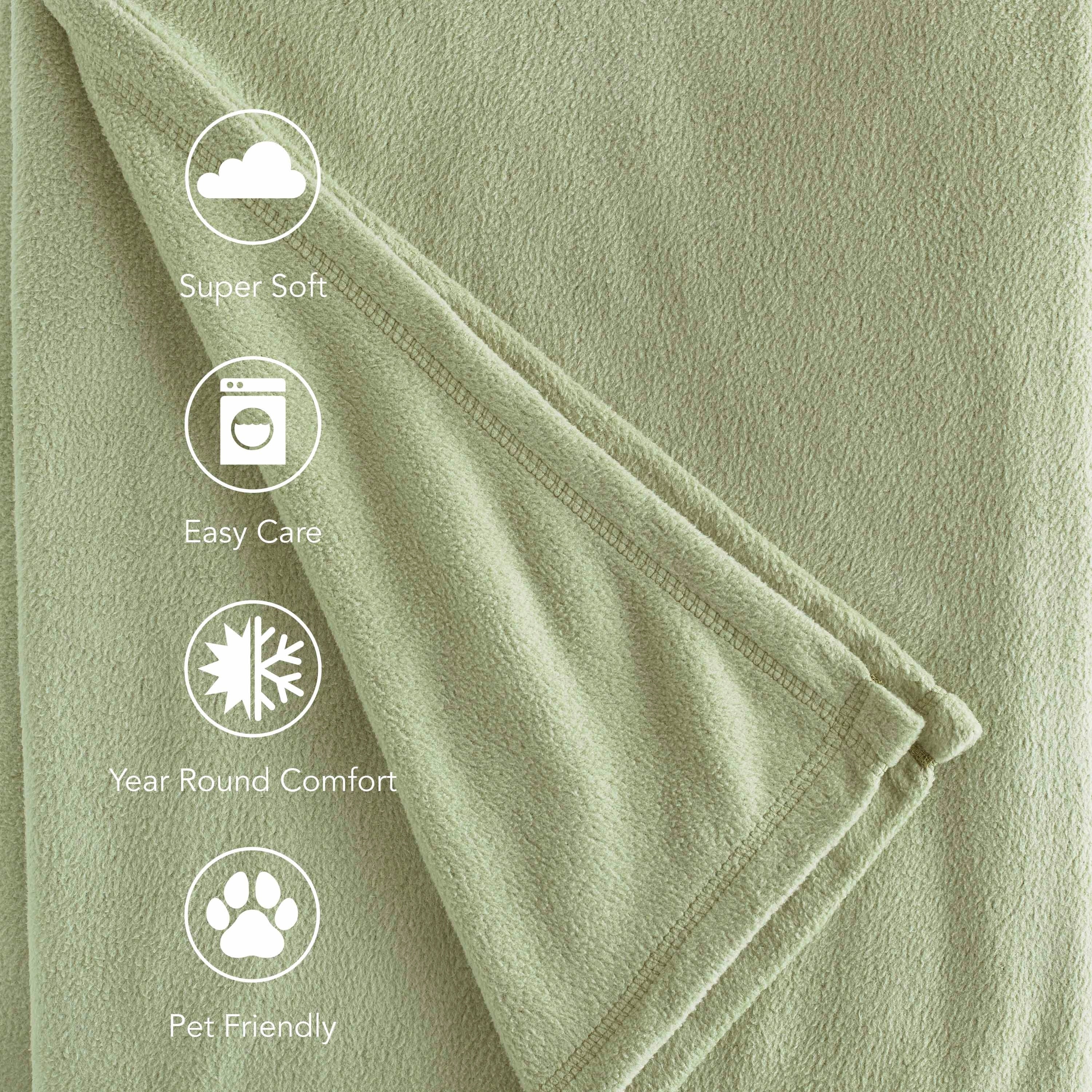 Martex Super Soft Fleece - Comfy Lightweight All Season Blanket