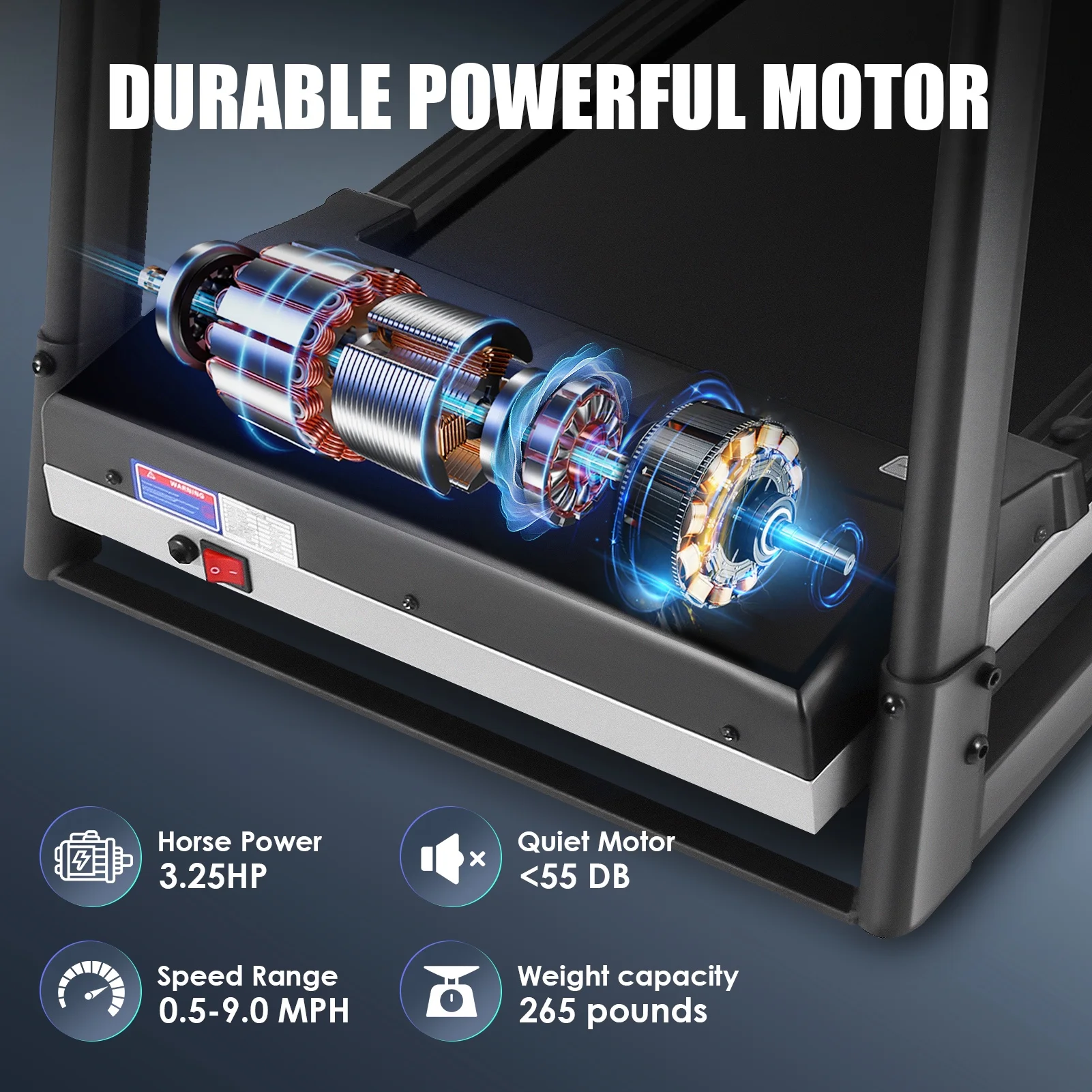Simpfree Treadmill with 10