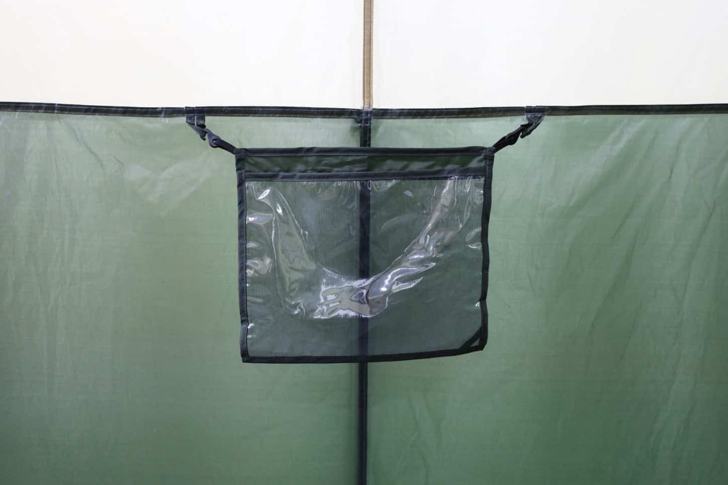 Hazel Creek 12 Person Cabin Tent, 3 Rooms, Green