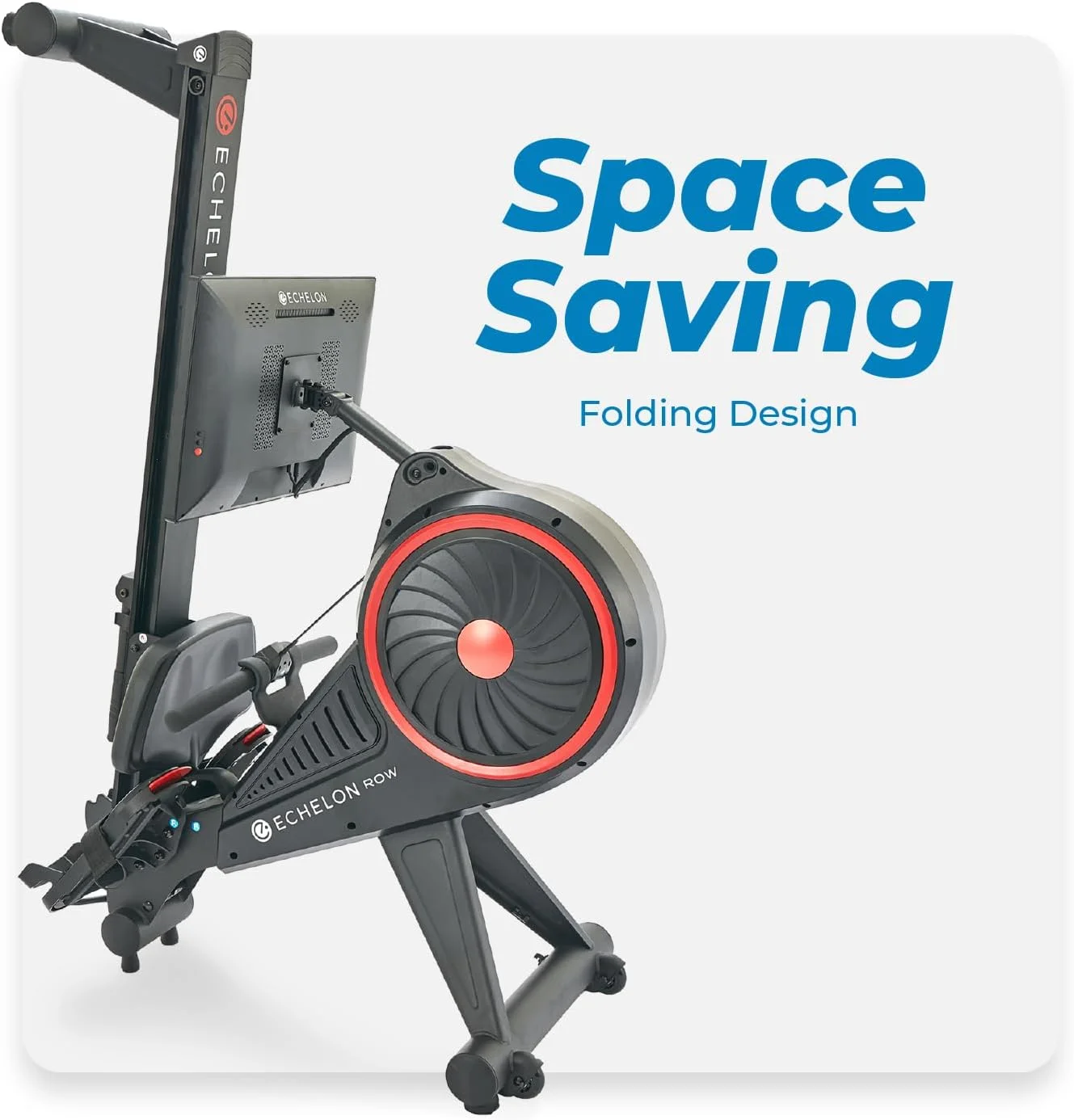 Echelon Row-S Smart Rowing Machine with 22