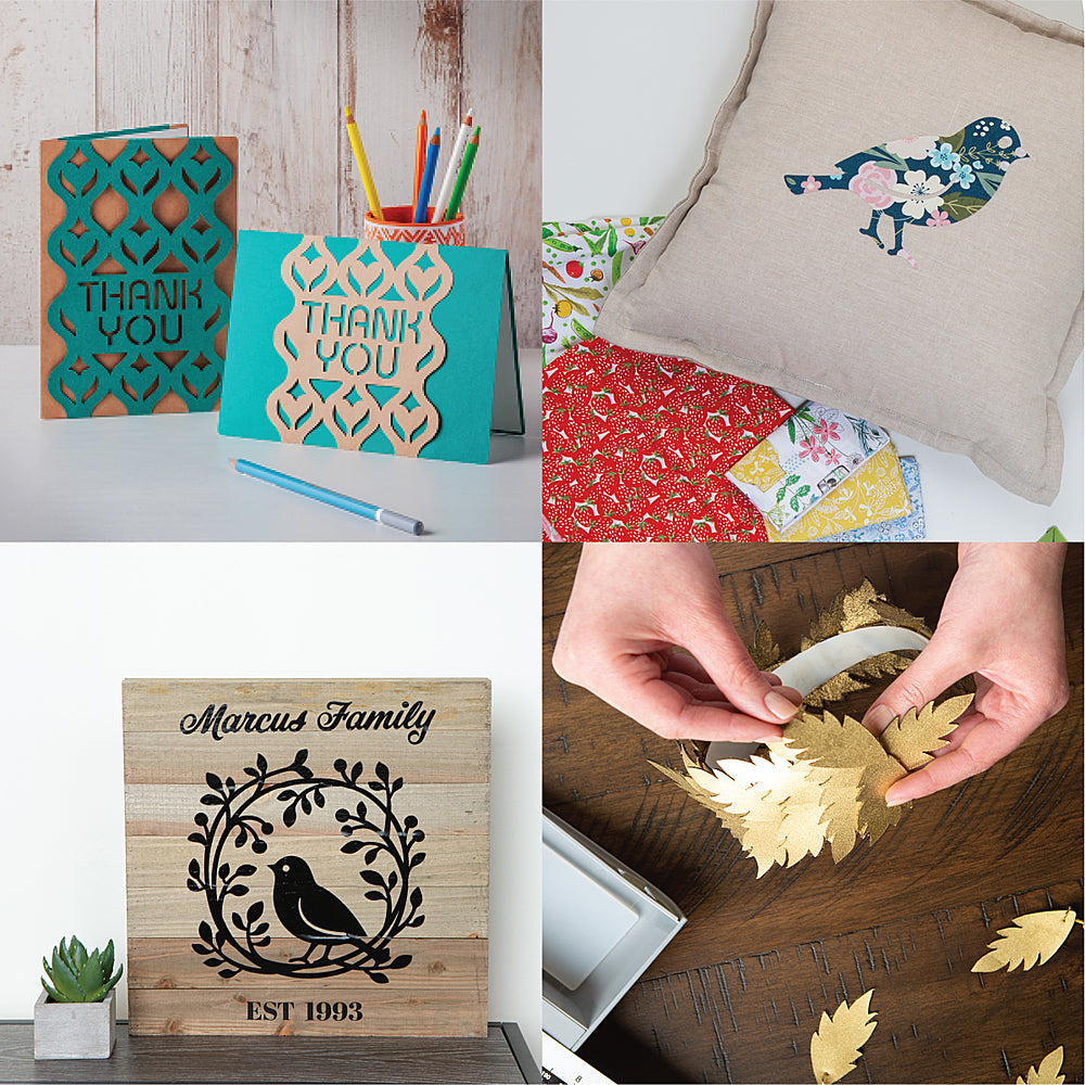 Brother - ScanNCut DX SDX125 Electronic Cutting Machine with Built-in Scanner - Grey/Aqua