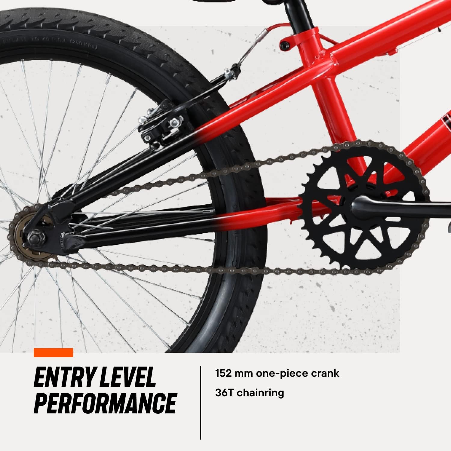 Legion Kids Freestyle Sidewalk BMX Bike, Beginner Riders, Boys and Girls, 16-20-inch Wheels, Hi-Ten Steel Frame, Micro Drive BMX Gearing