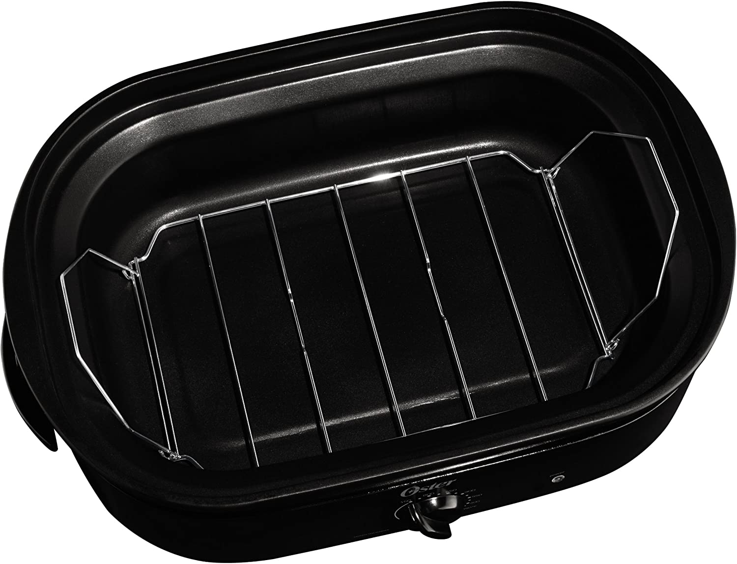 Oster 22-Quart Stainless Steel Roaster Oven with Temperature Control and Removable Rack