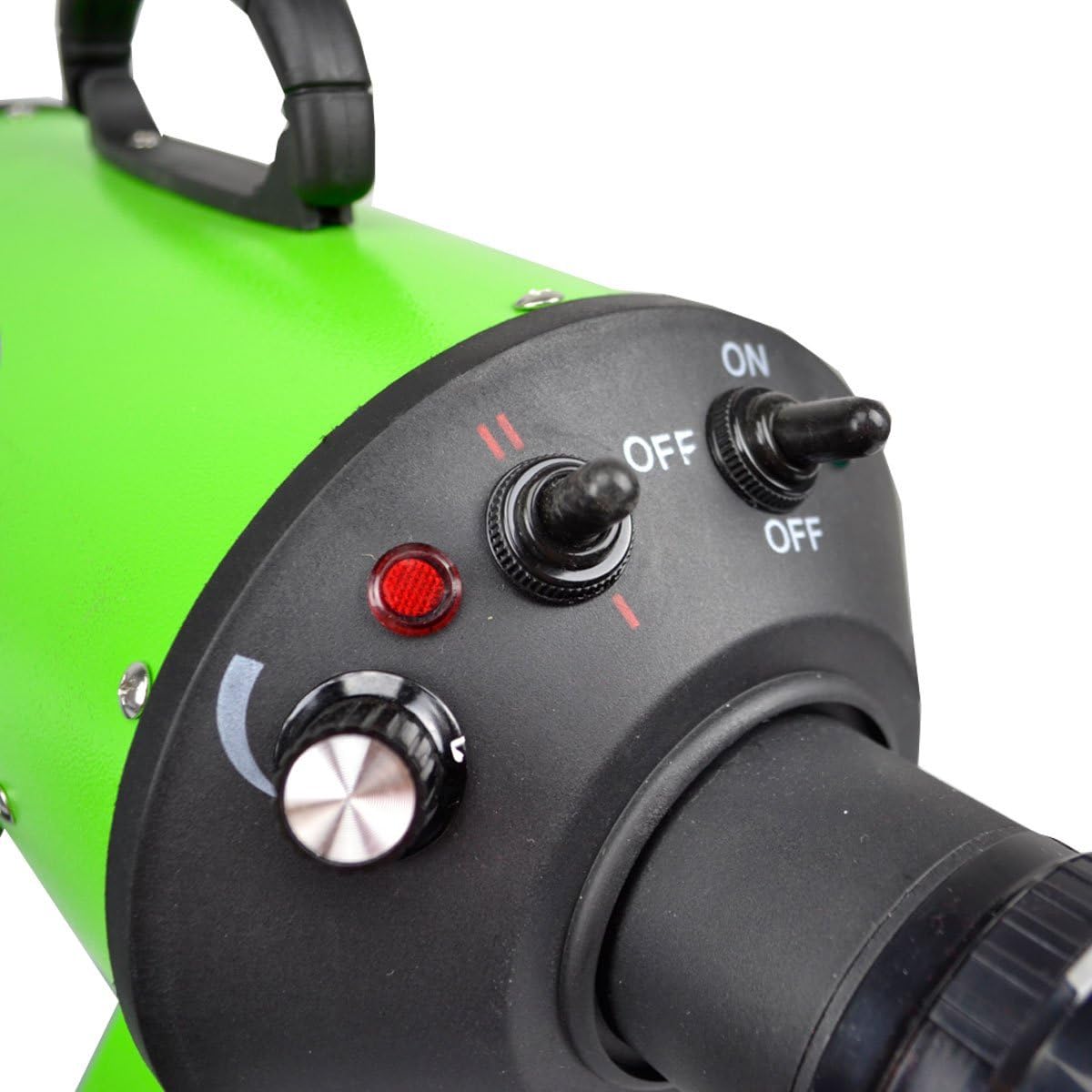 Flying Pig High Velocity Dog Pet Stand Grooming Dryer w/Variable Air Speed & Heat (Purple)