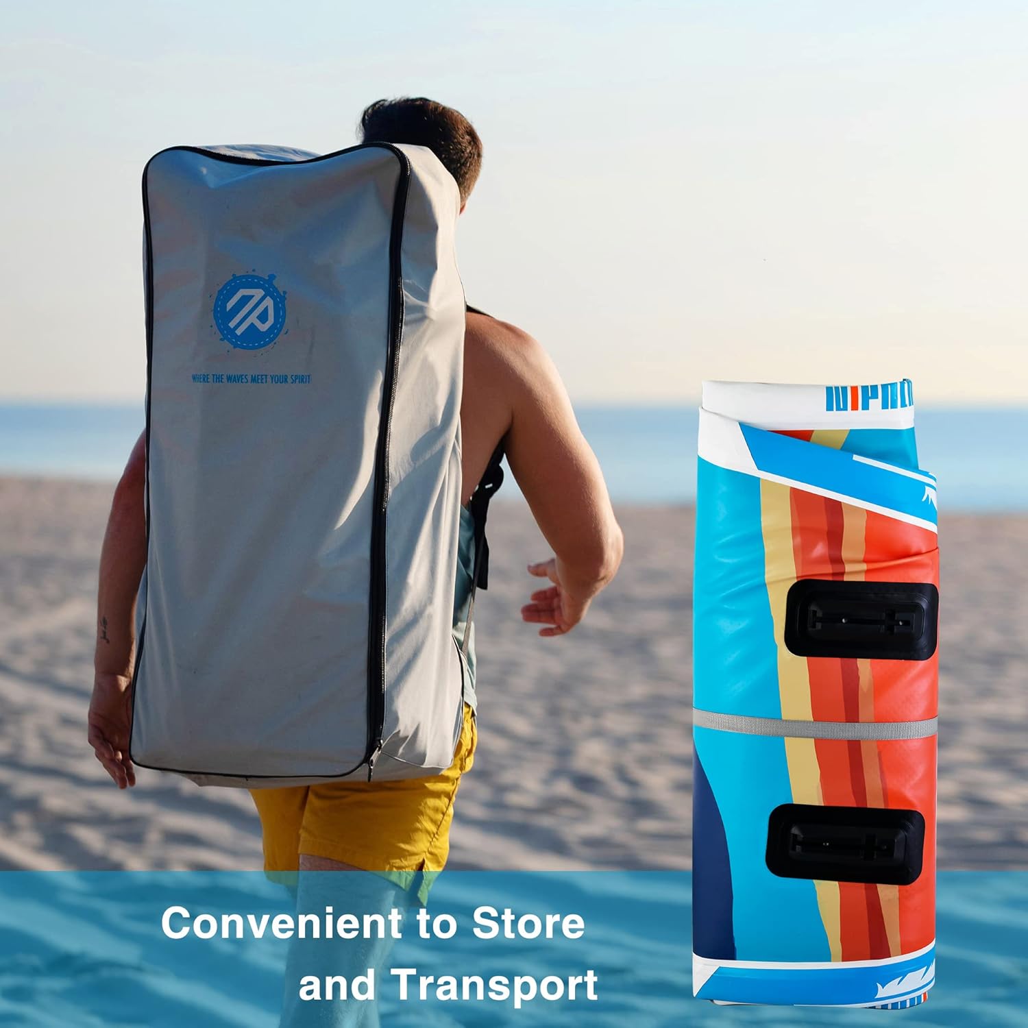 Stand Up Paddle Board with SUP Accessories, Anti-Slip EVA Deck, 10 ?�� ?Inflatable Paddle Boards for Adults & Youth of All Skill Levels