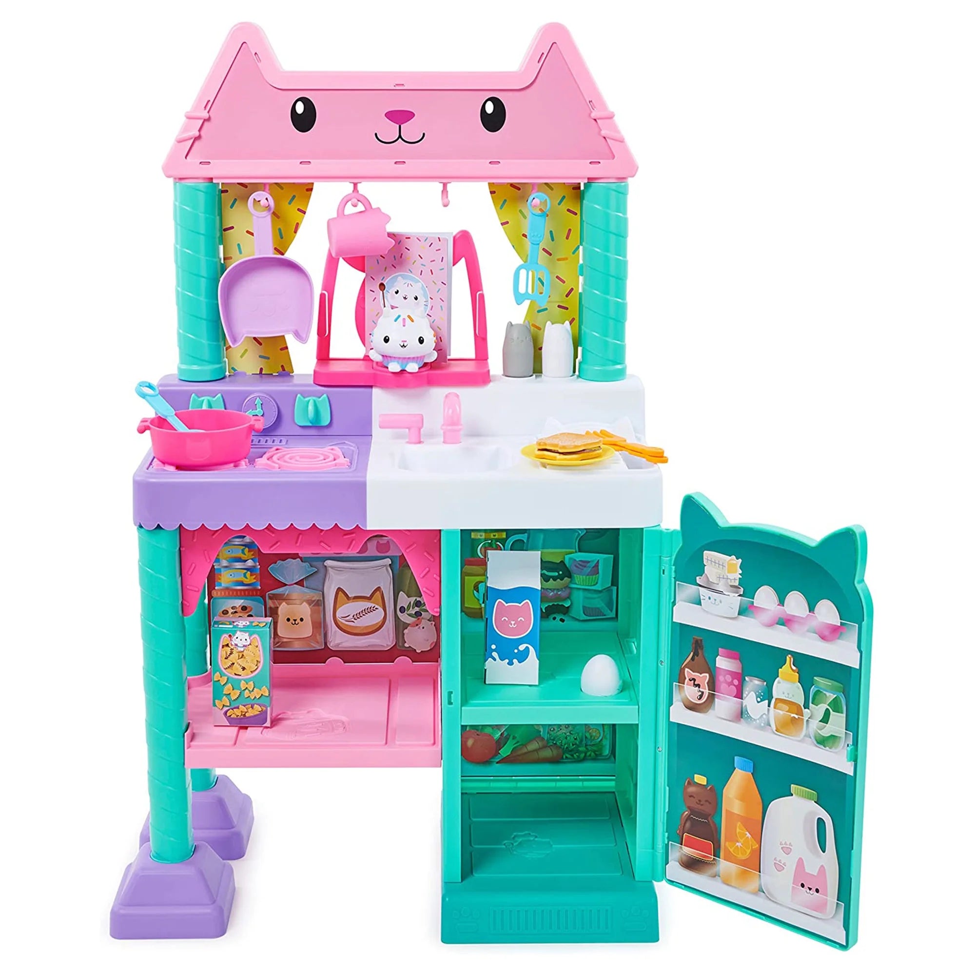 Dreamworks Gabby's Dollhouse Cakey Kitchen Play Set with Accessories