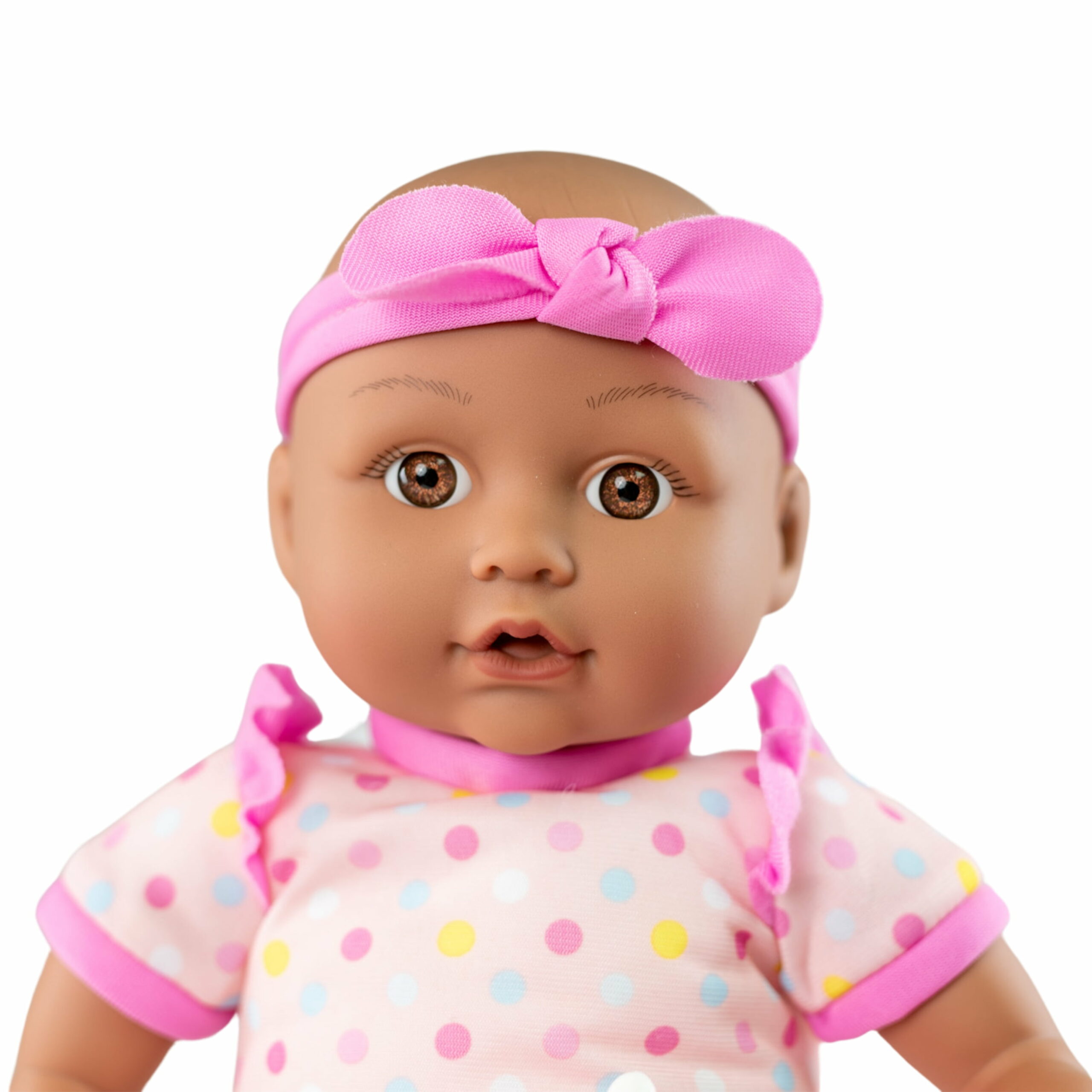 My Sweet Love Baby Doll & Stroller Set, Dark Skintone, 5-Piece Toy Set for Toddlers