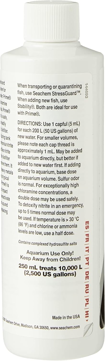 Fresh and Saltwater Conditioner - Chemical Remover and Detoxifier 20L / 5.3 gal