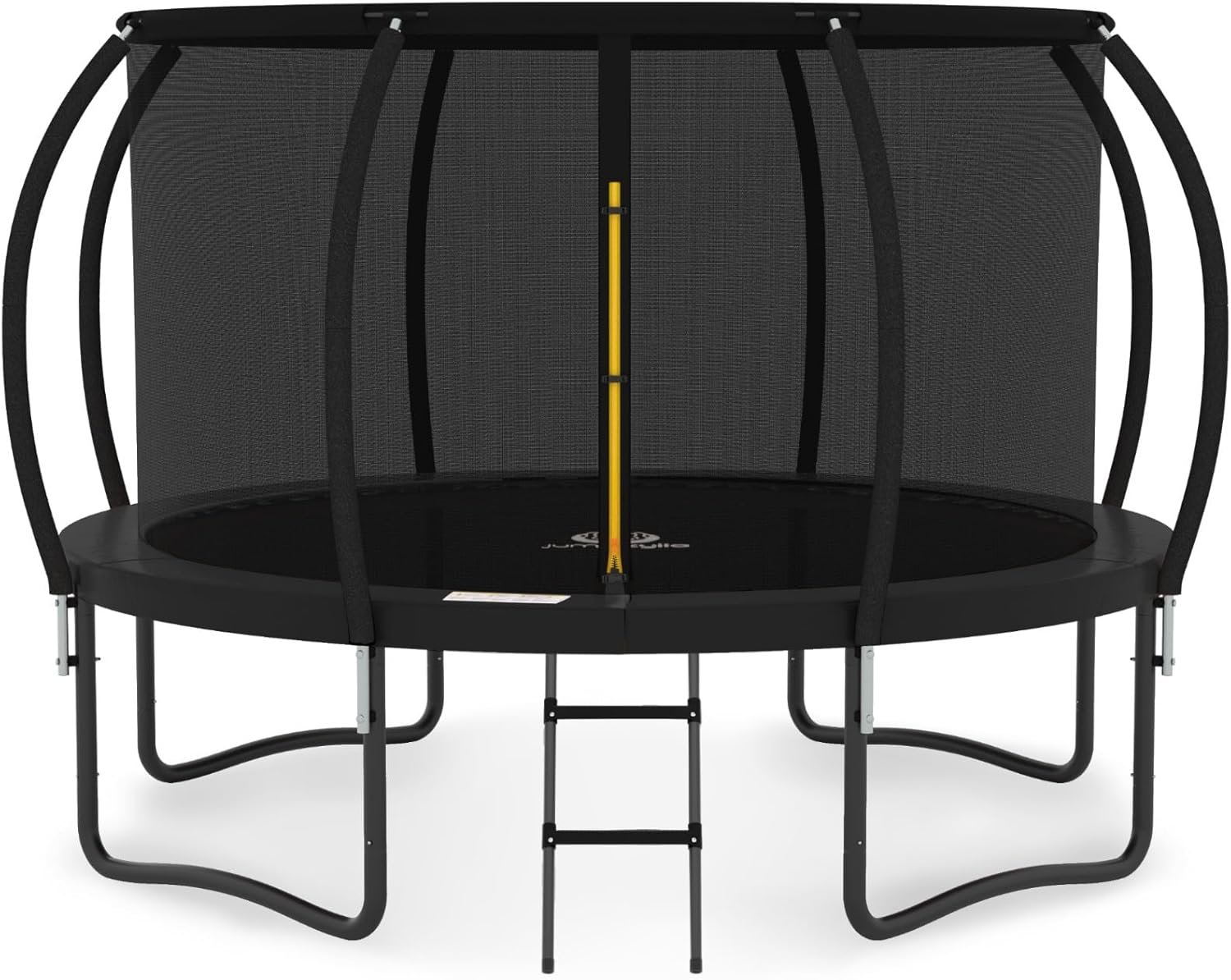 JUMPZYLLA Trampoline 8FT 10FT 12FT 14FT 15FT 16FT Trampoline with Enclosure �C Recreational Trampolines with Ladder and AntiRust Coating, ASTM Approval Outdoor Trampoline for Kids