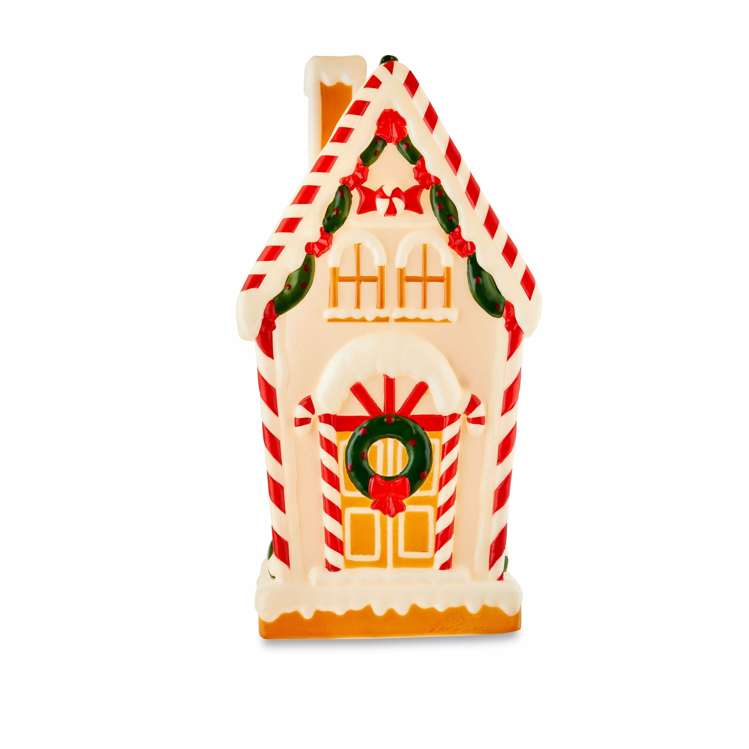 Holiday Time 36��� Blow Mold Light-Up Gingerbread House Decoration