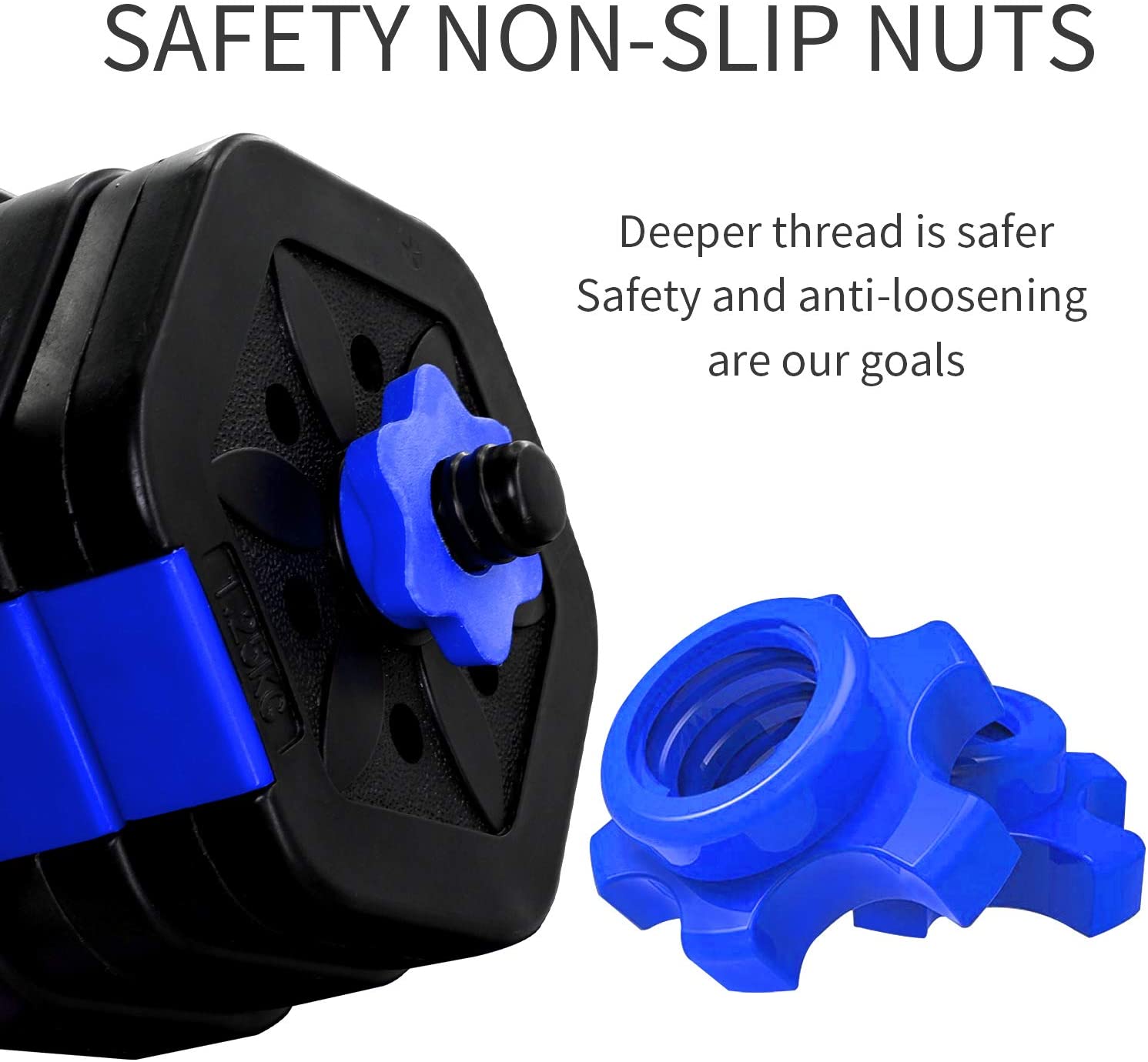 VIVITORY Adjustable Dumbbells & Barbell Set, 44/66 lbs, Non-Slip Grip, Home Gym Fitness Equipment