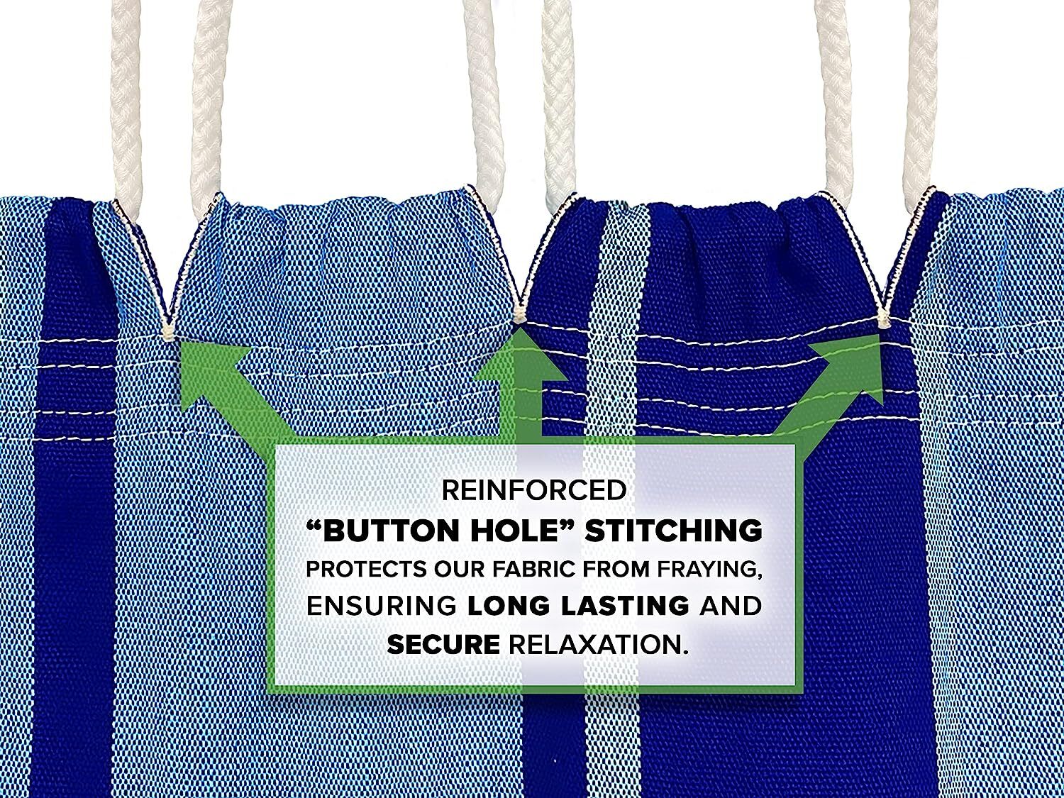 Vivere Double Cotton Hammock with Steel Stand, 450 lb Capacity, Tropical Colors, Includes Premium Carry Bag