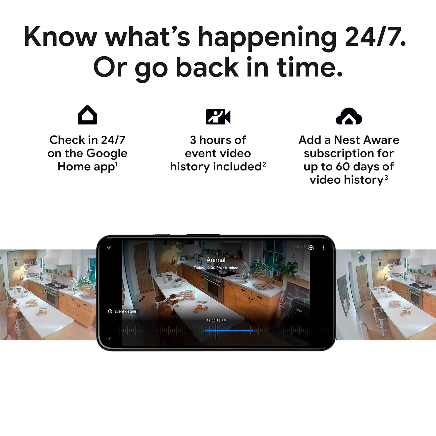 Outdoor or Indoor/Battery - 2nd Generation (3 Pack)