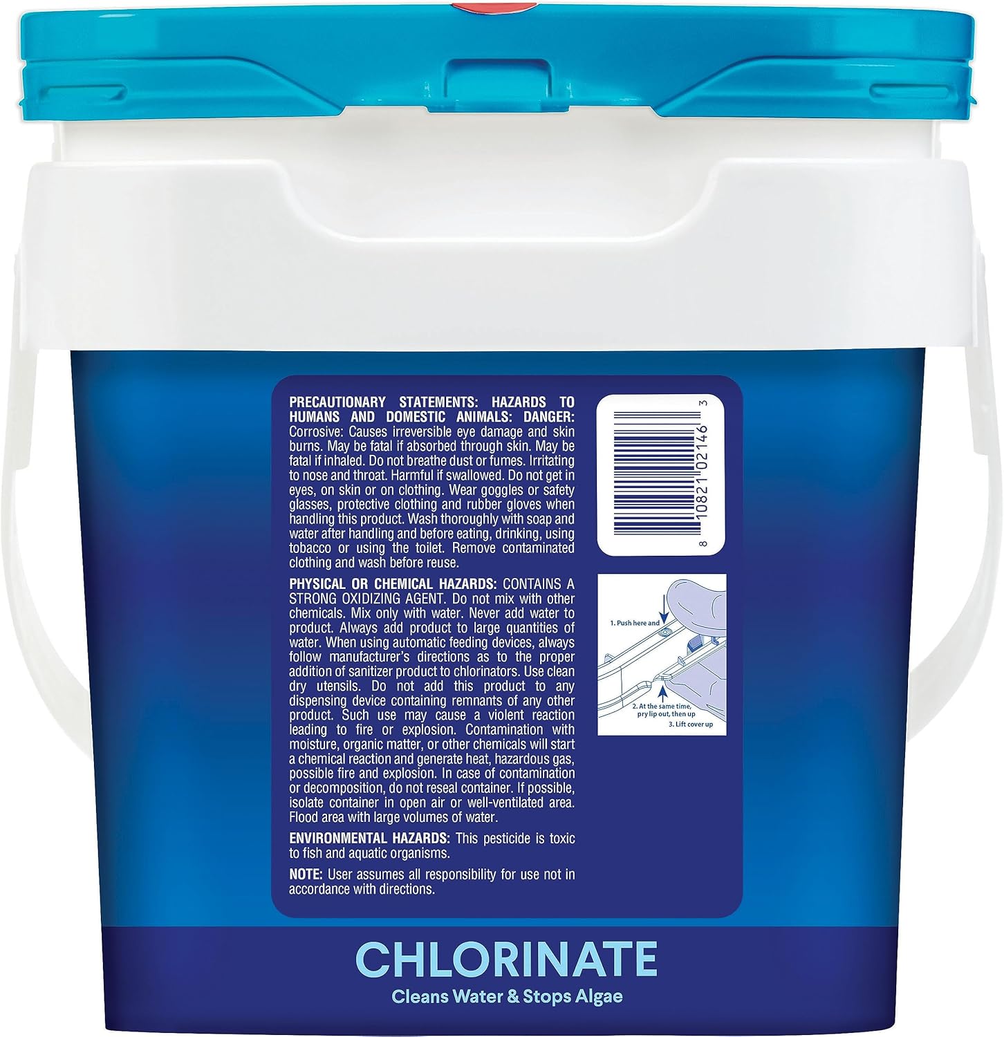 Swimming Pool Chlorinating Tablets, Kills Bacteria & Stops Algae (35 LB)