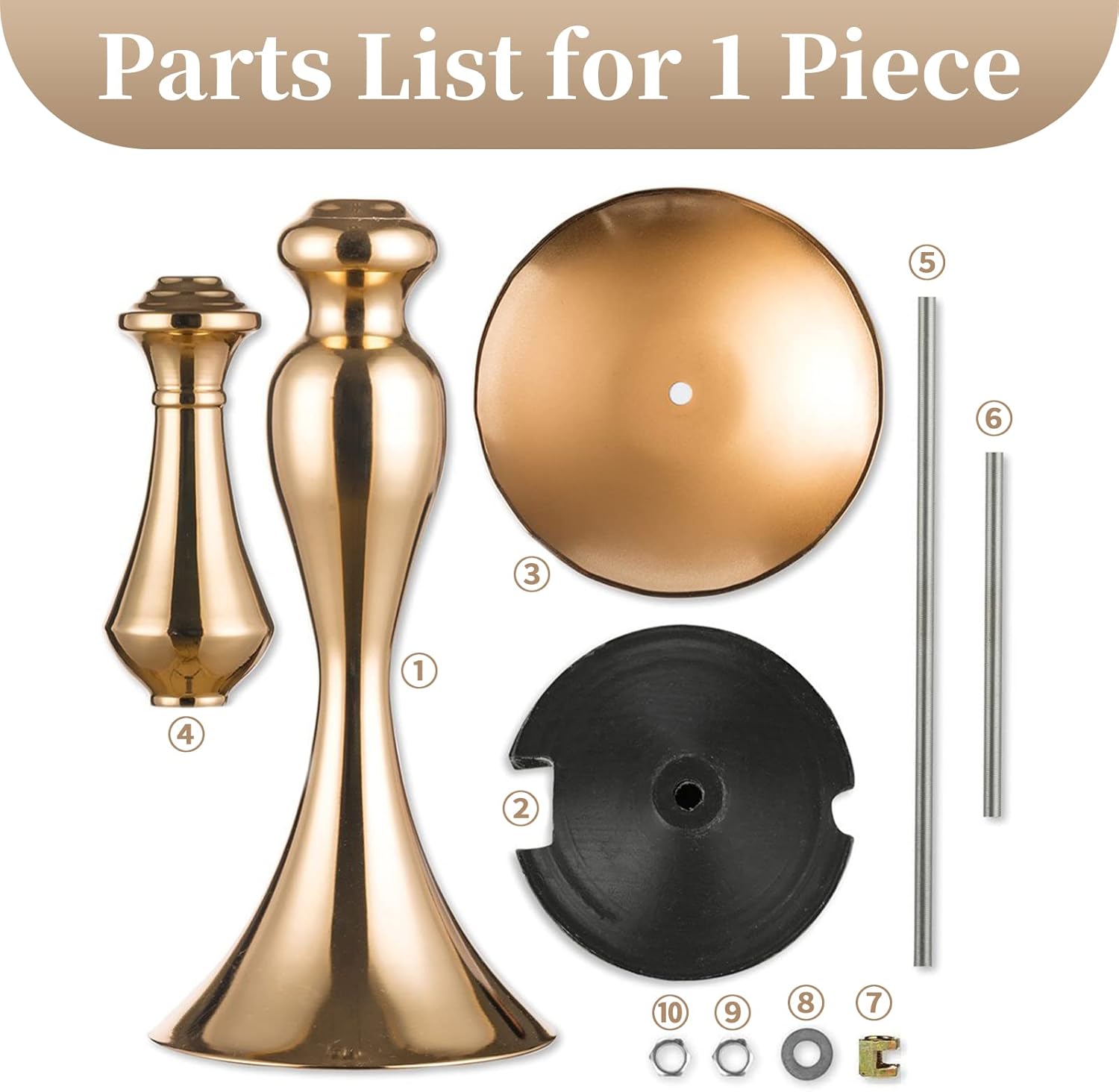 Elegant Silver Metal Wedding Centerpiece Stand 31.5     C Tall Tabletop Decor for Events & Parties