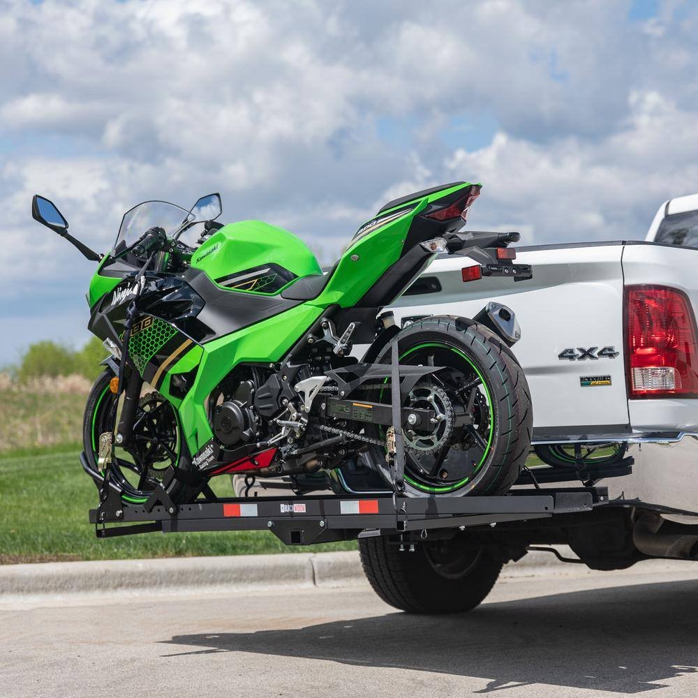 Black Widow MCC-600 600 lbs. Capacity Heavy-Duty Steel Motorcycle Carrier