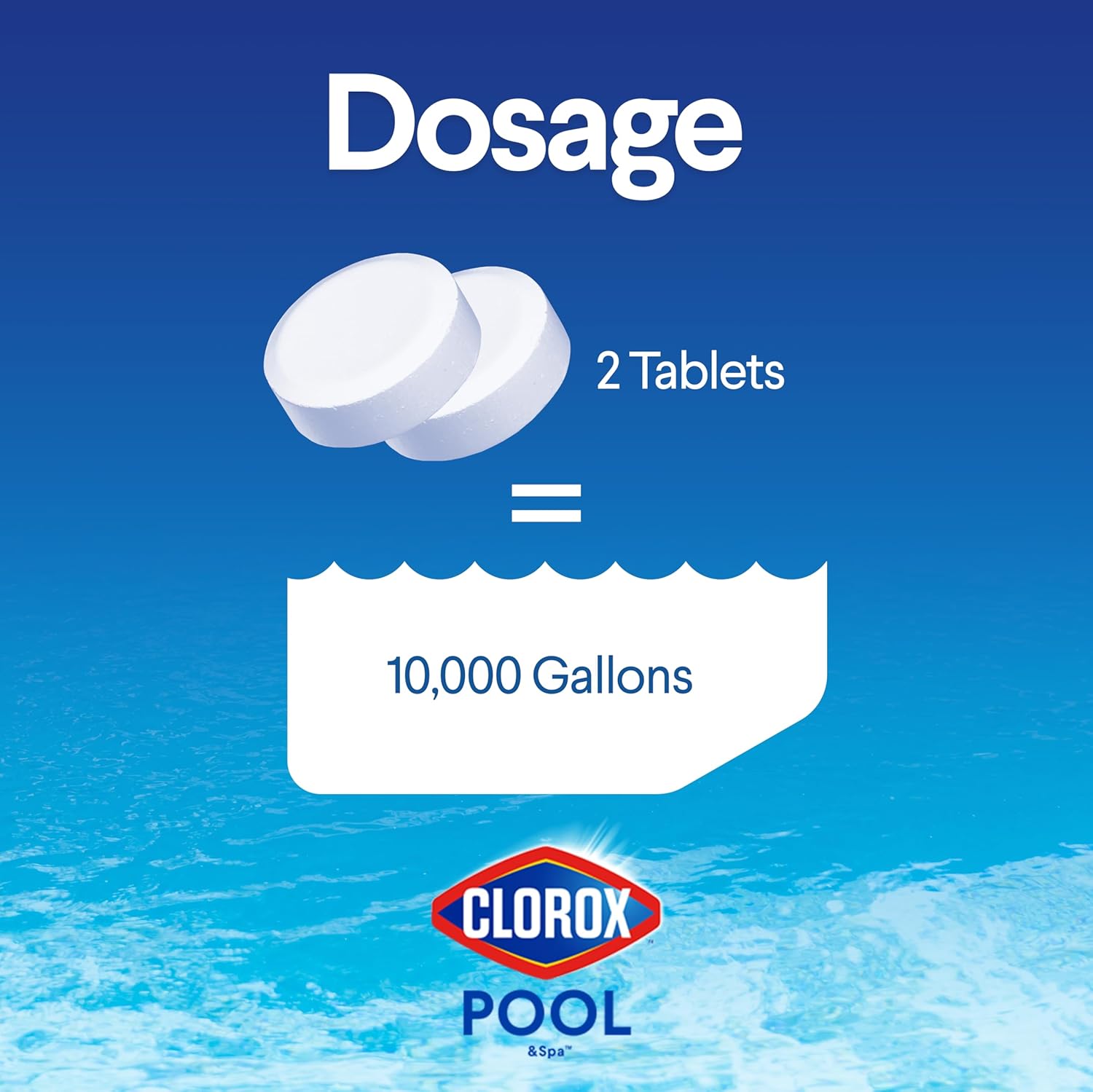 Swimming Pool Chlorinating Tablets, Kills Bacteria & Stops Algae (35 LB)