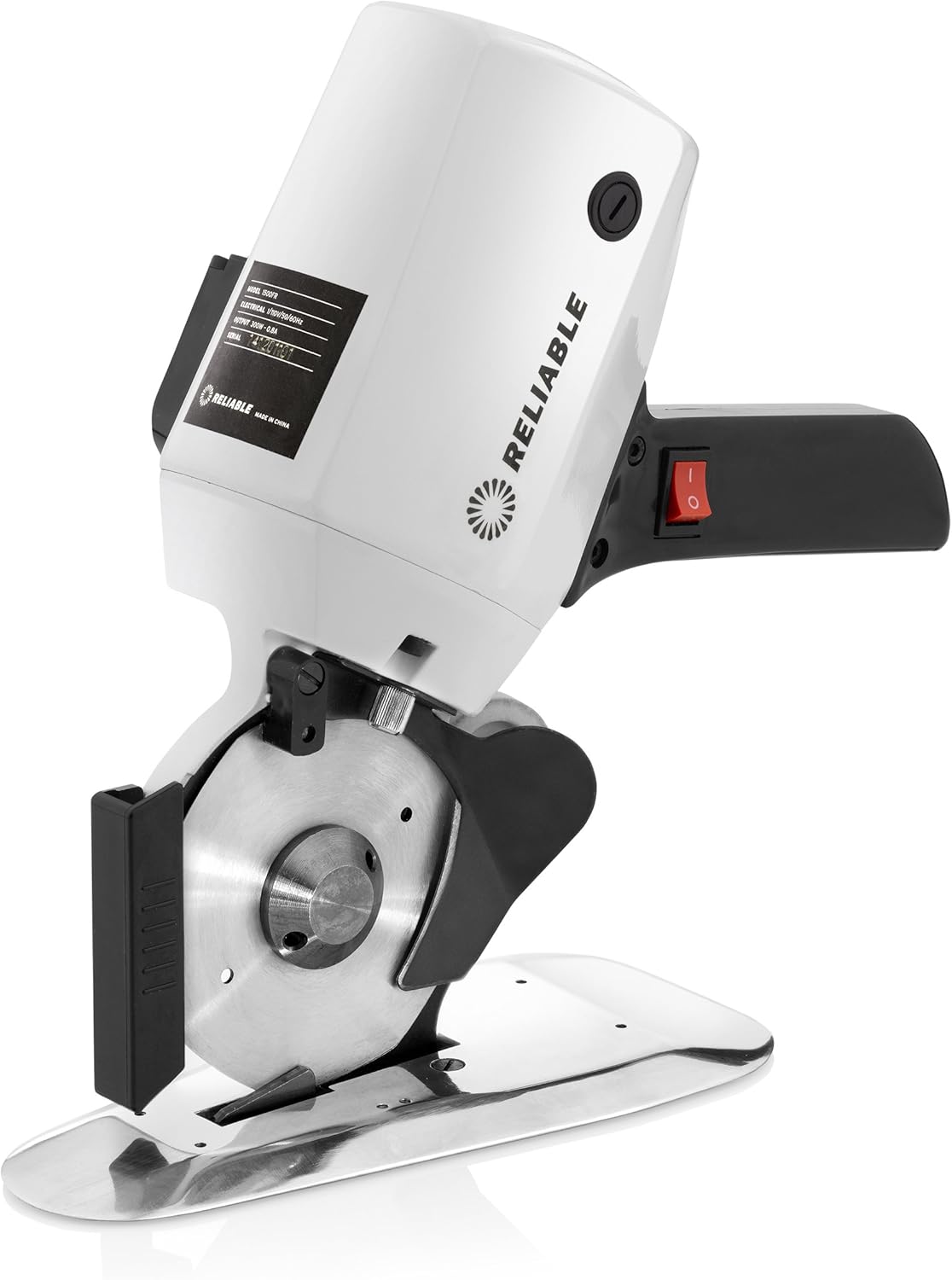 1500FR Octagonal Knife Cloth Cutting Machine, 4-Inch High Power Light Weight Fabric Cutter, 1