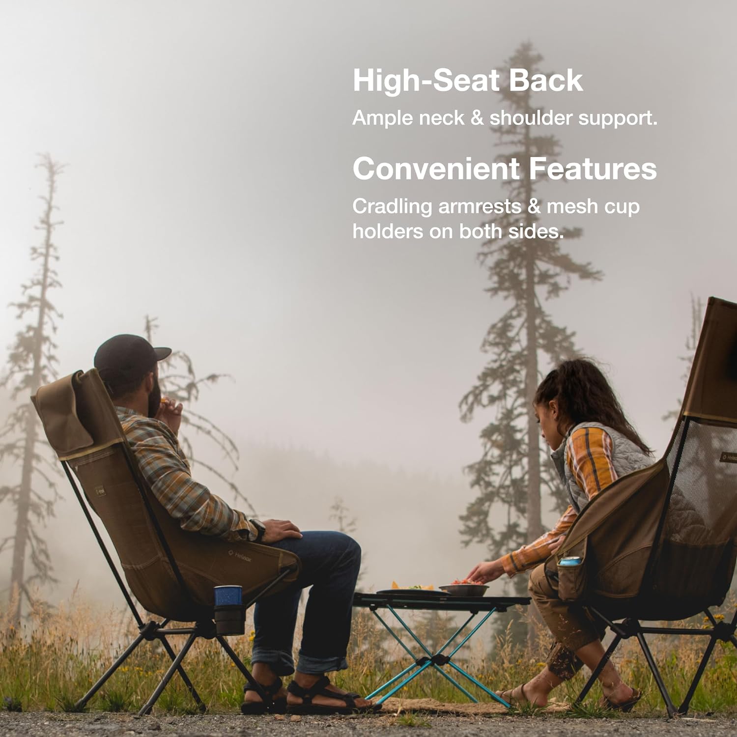 Savanna High-Back Collapsible Camp Chair