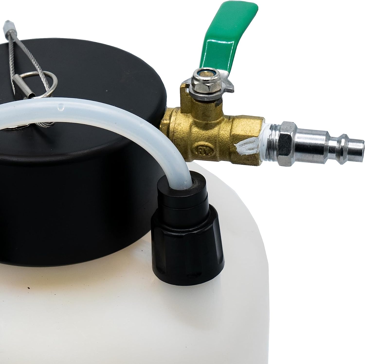 AGM Brake Pressure Bleeder Kit 3L with 1L Catch Bottle, Air Compressor Compatible, ABS & Traction Control, One-Person Use