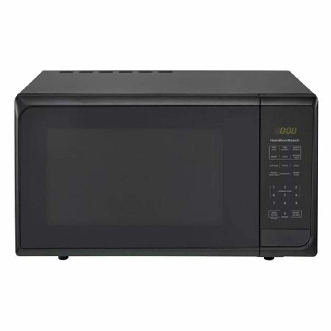 g Hamilton Beach 1.1 Cu.ft. Microwave Oven, 1000W, Matte Blac