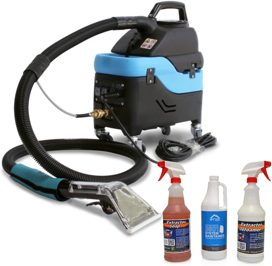 Heated Spotter - 1 Gallon Unit - Heated Carpet Extractor - Interior Carpet Maintenance (S-300H Heated Tempo)