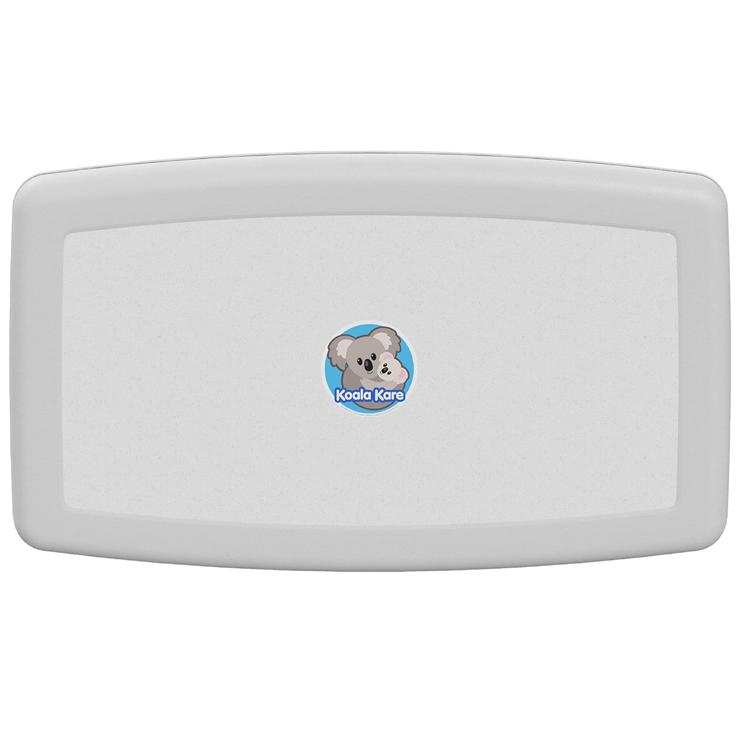 Koala Kare Horizontal Baby Changing Station, Cream, Extra-Wide Surface, Safety Belts, Microban Protection
