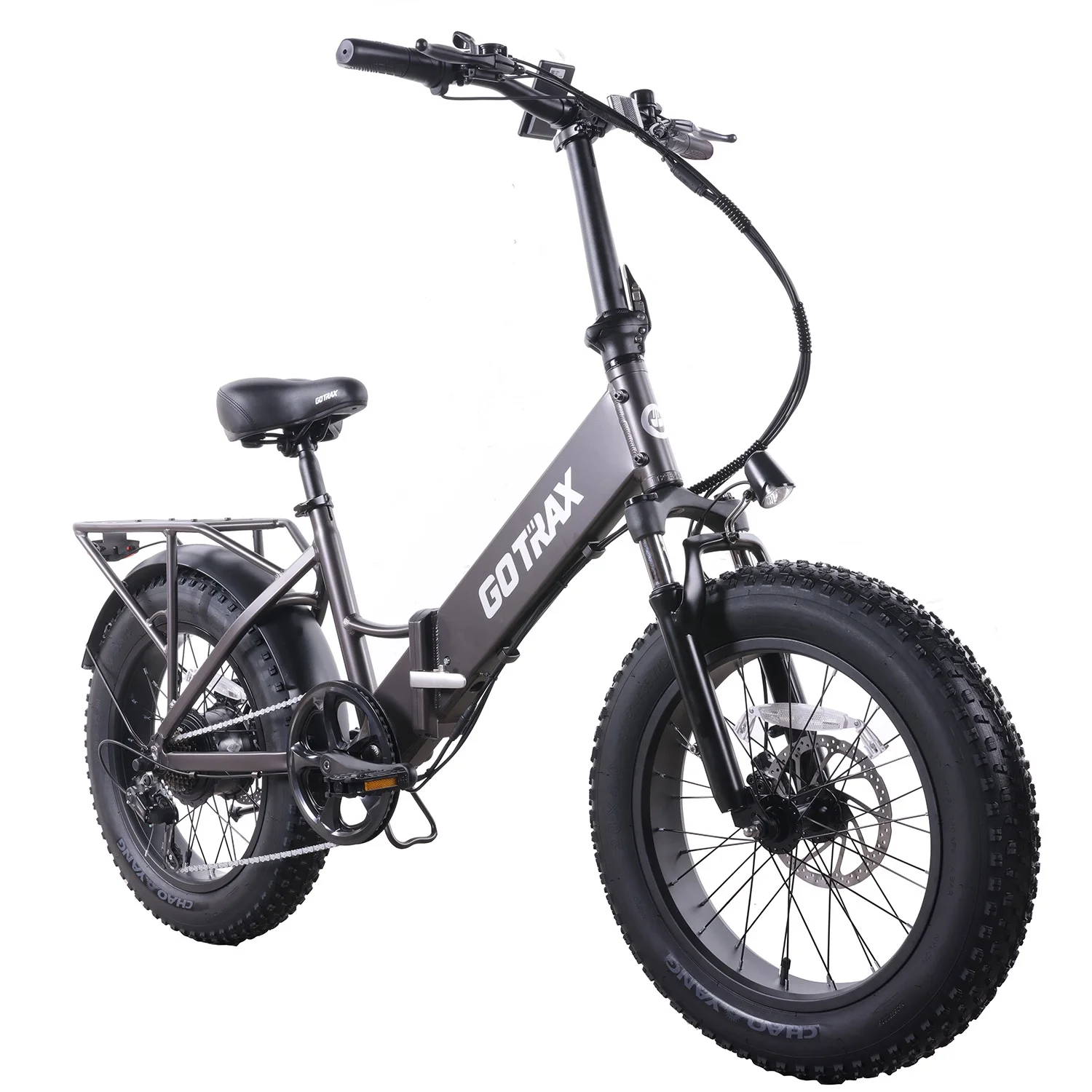 GOTRAX F3 500W Fat Tire Electric Bikes for Adults, 20