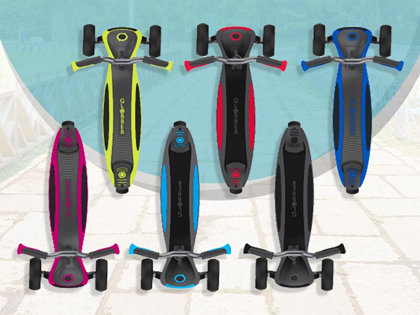 Scooter | 3-Wheel Kick Scooter for Adults & Kids 5+ | Foldable Kick Scooter with Safe, Non-Slip Deck & Premium Brakes