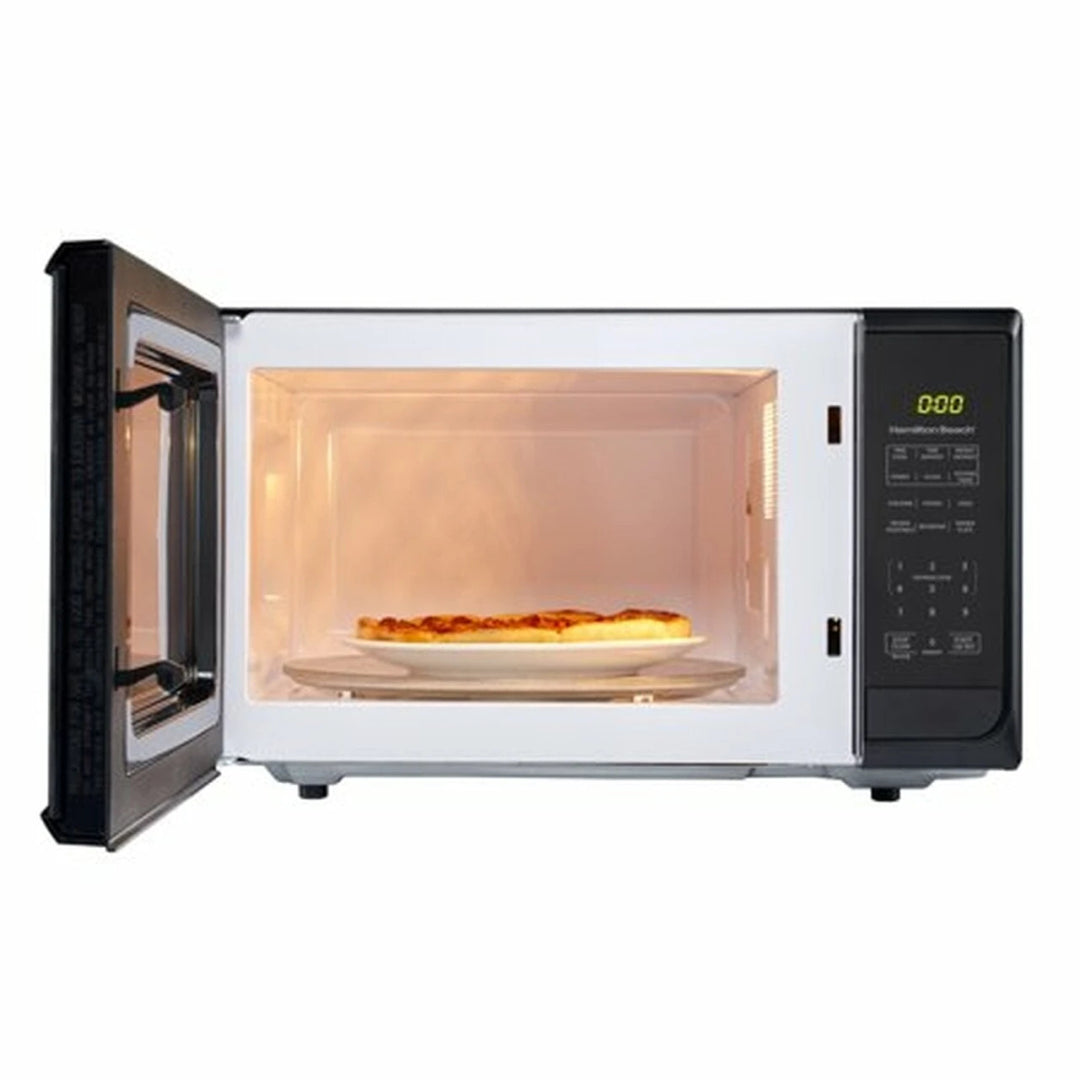 g Hamilton Beach 1.1 Cu.ft. Microwave Oven, 1000W, Matte Blac