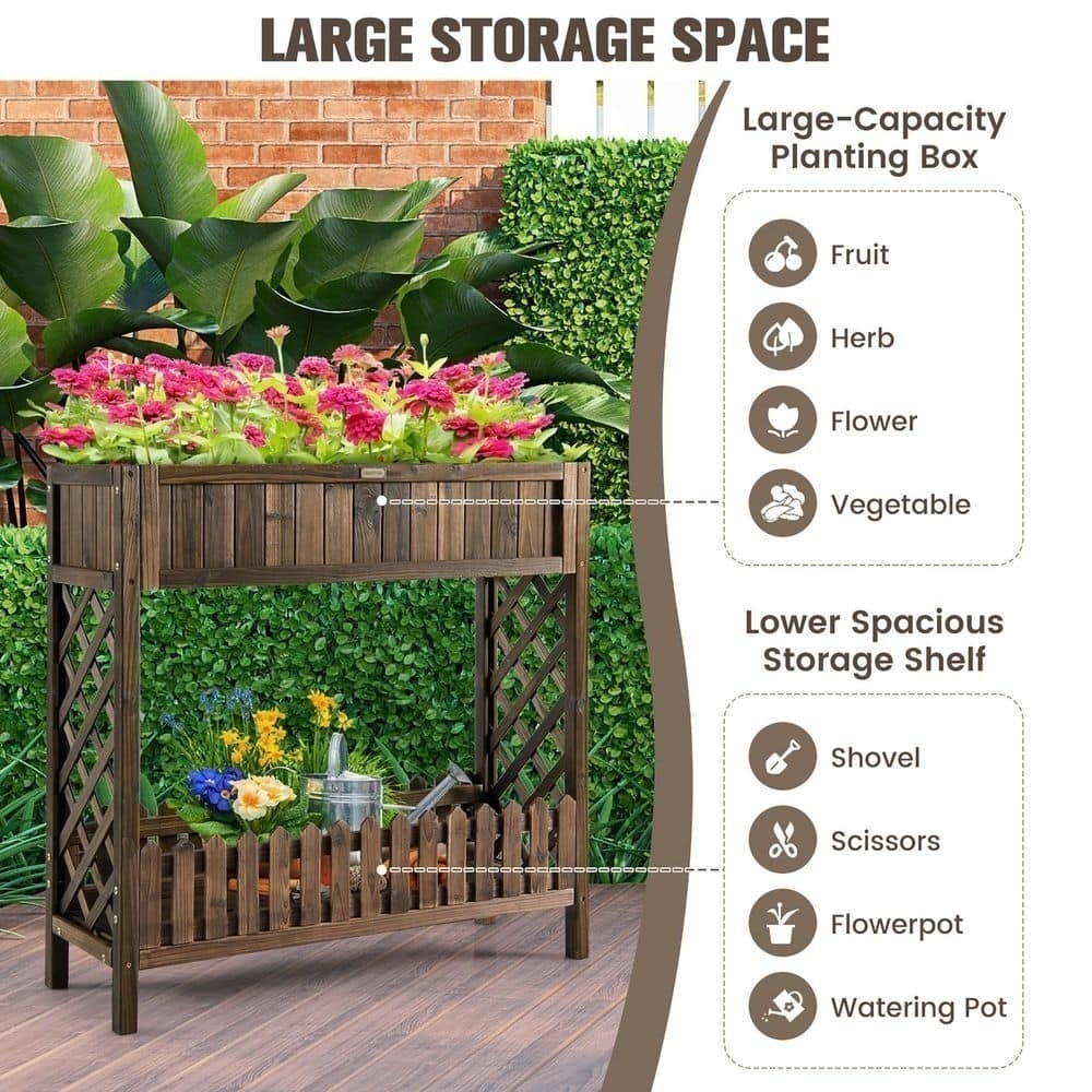 Premium Raised Garden Bed  C Durable, Easy Assembly, Perfect for Vegetables & Flowers