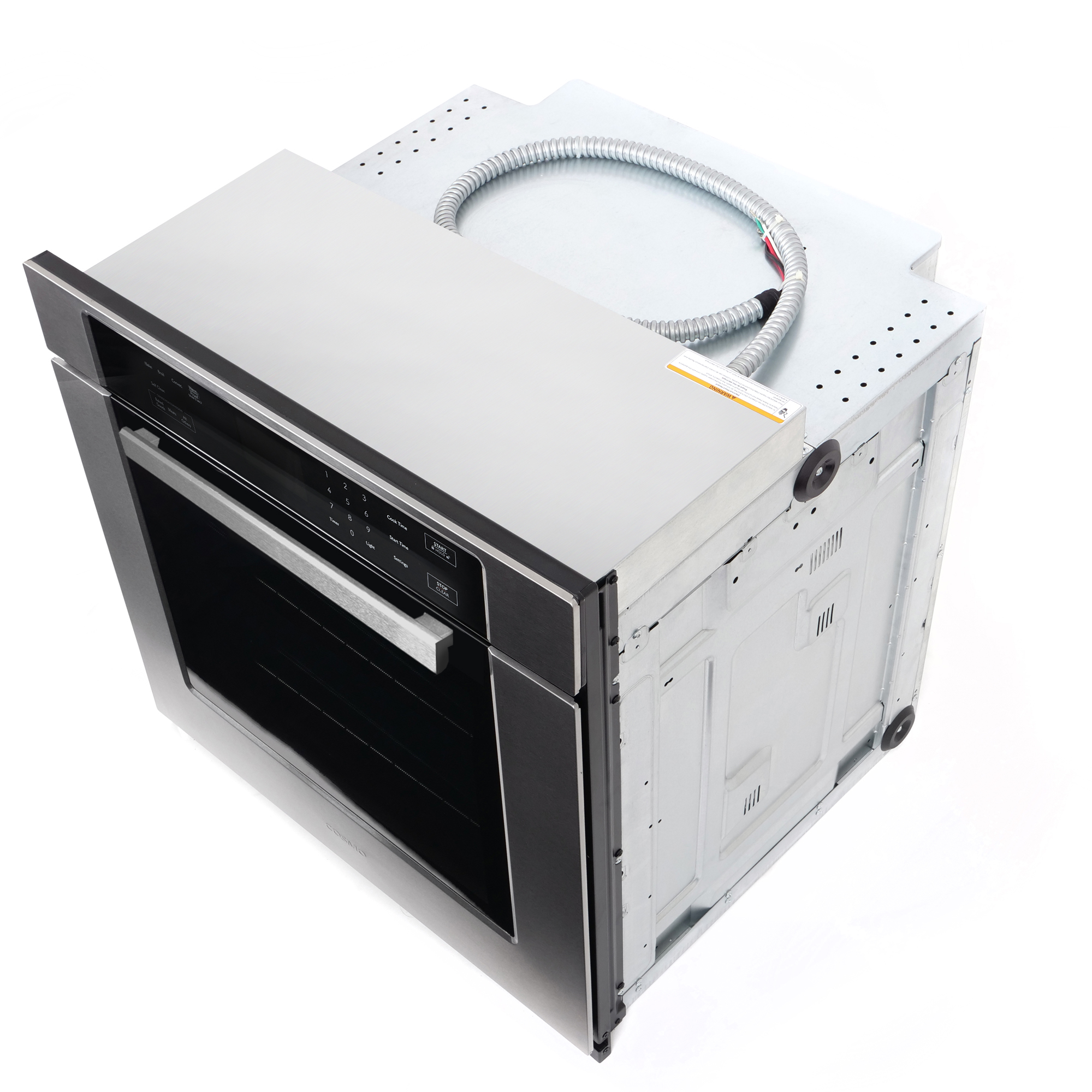 30 in. 5 cu. ft. Single Electric Wall Oven with True European Convection and Self Cleaning in Stainless Steel