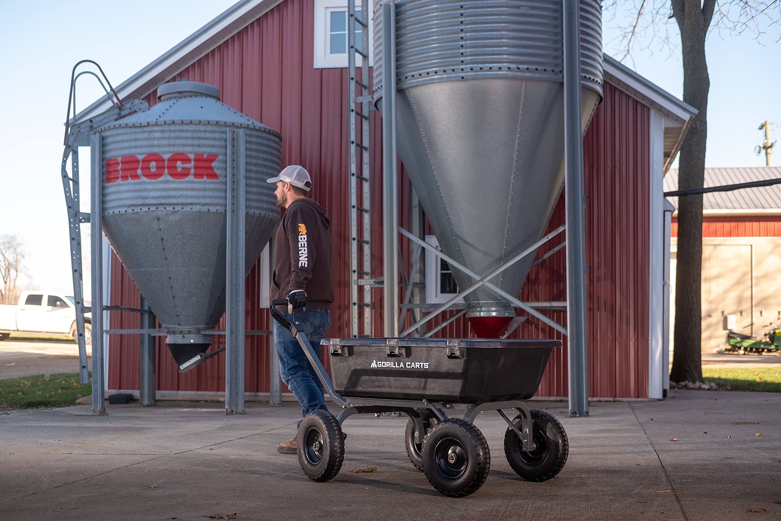 Gorilla Carts Heavy Duty No Flat Tires