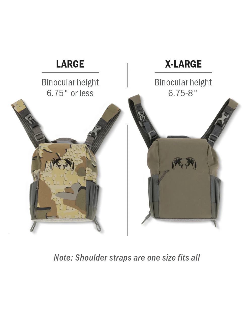 PRO Bino Harness | Steel Grey