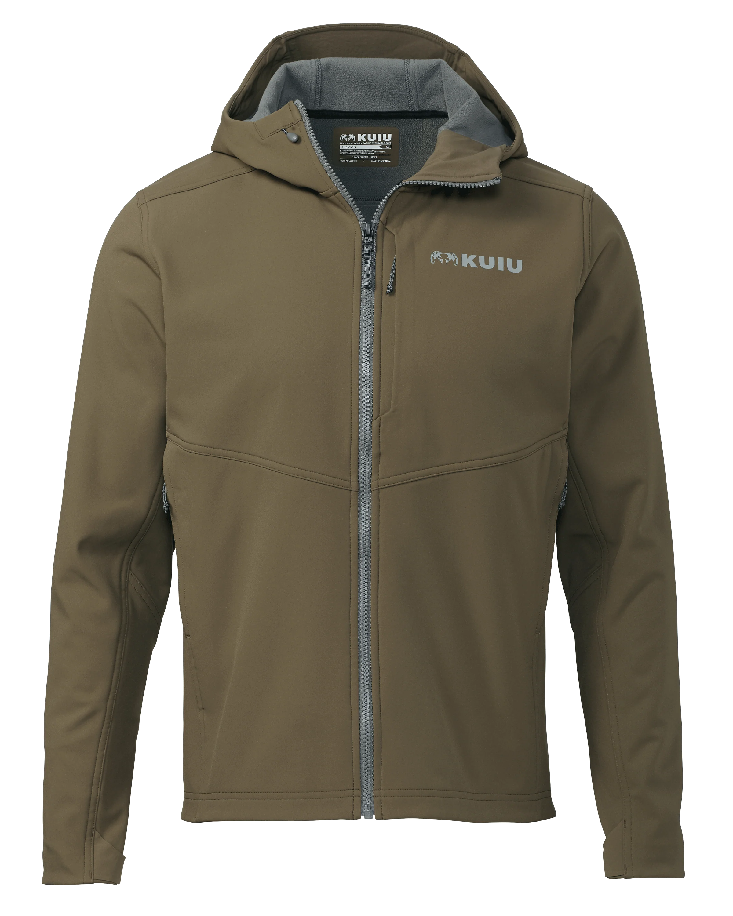 Rubicon Hooded Jacket | Bourbon