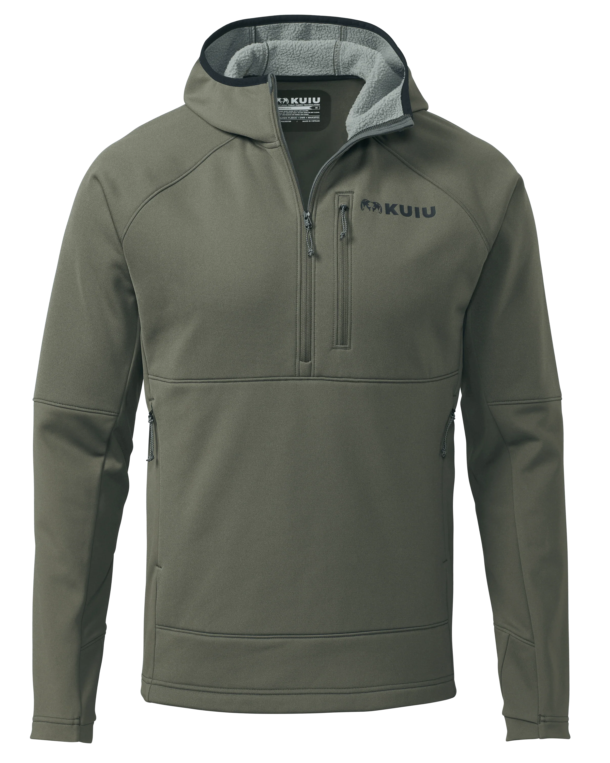 StrongFleece 235 Zip-T Hoodie | Ash