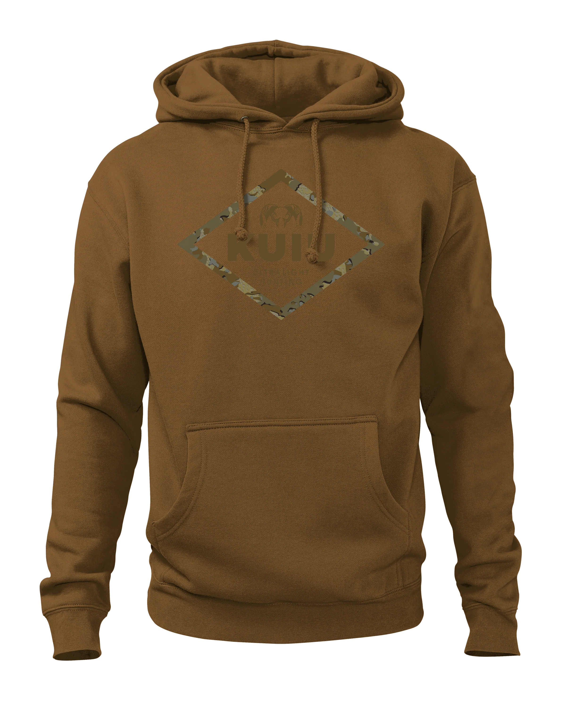 Valo Diamond Hoodie | Saddle