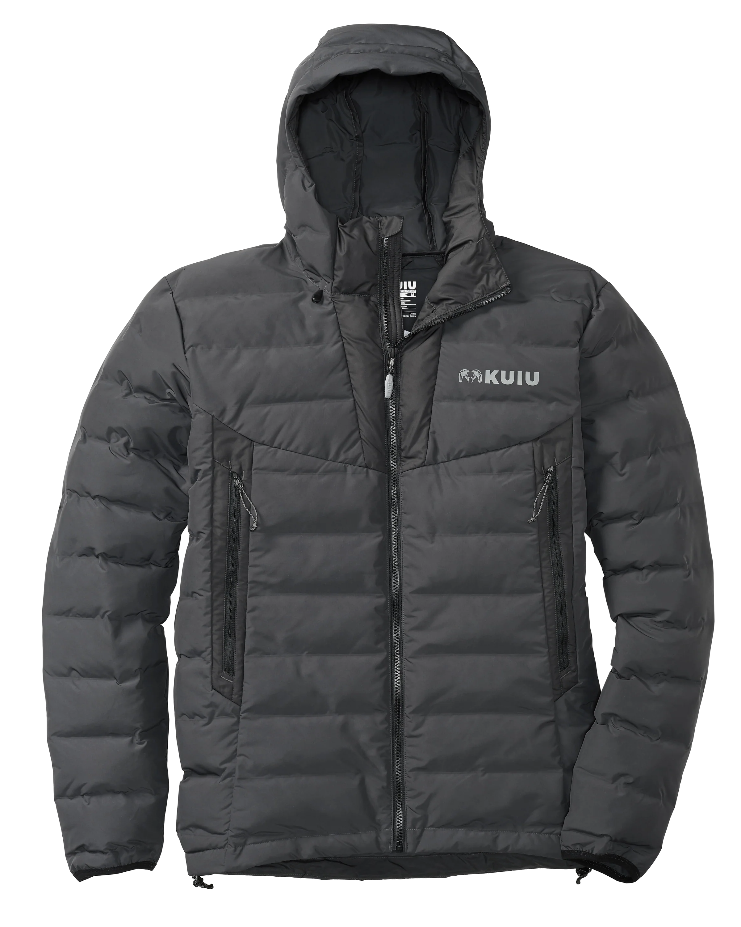 Elements Hooded Jacket | Gunmetal