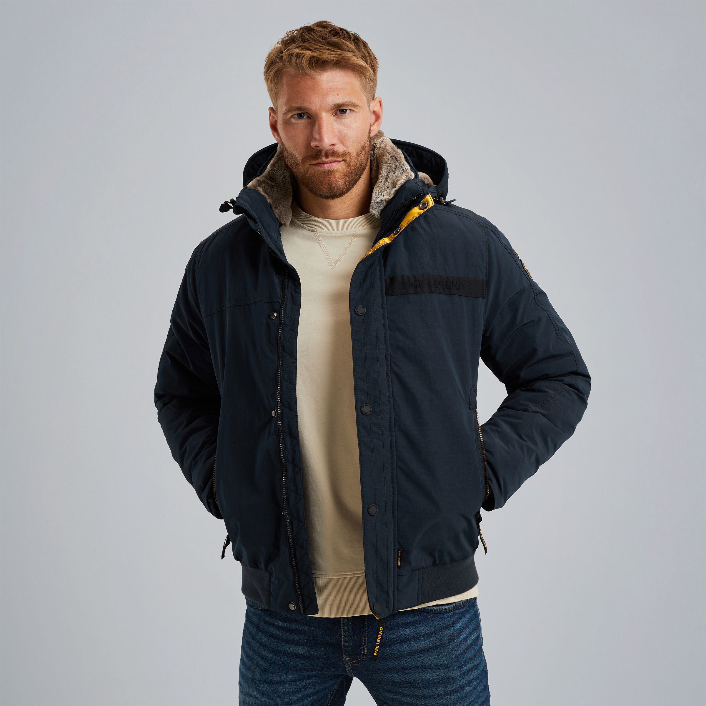 Ice Striper jacket Blue