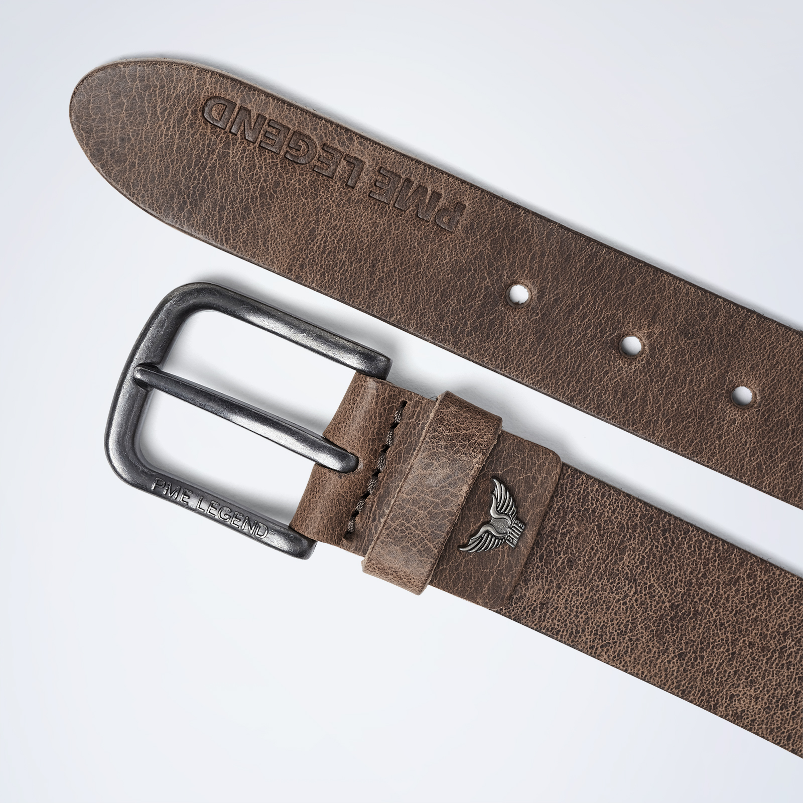 Leather belt Brown
