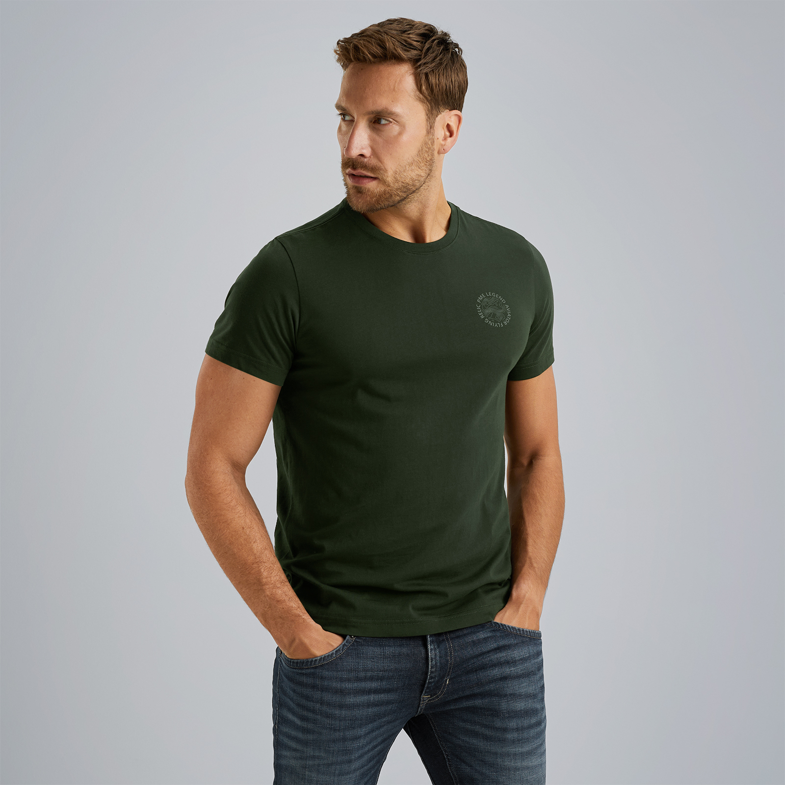 T-shirt with artwork Green